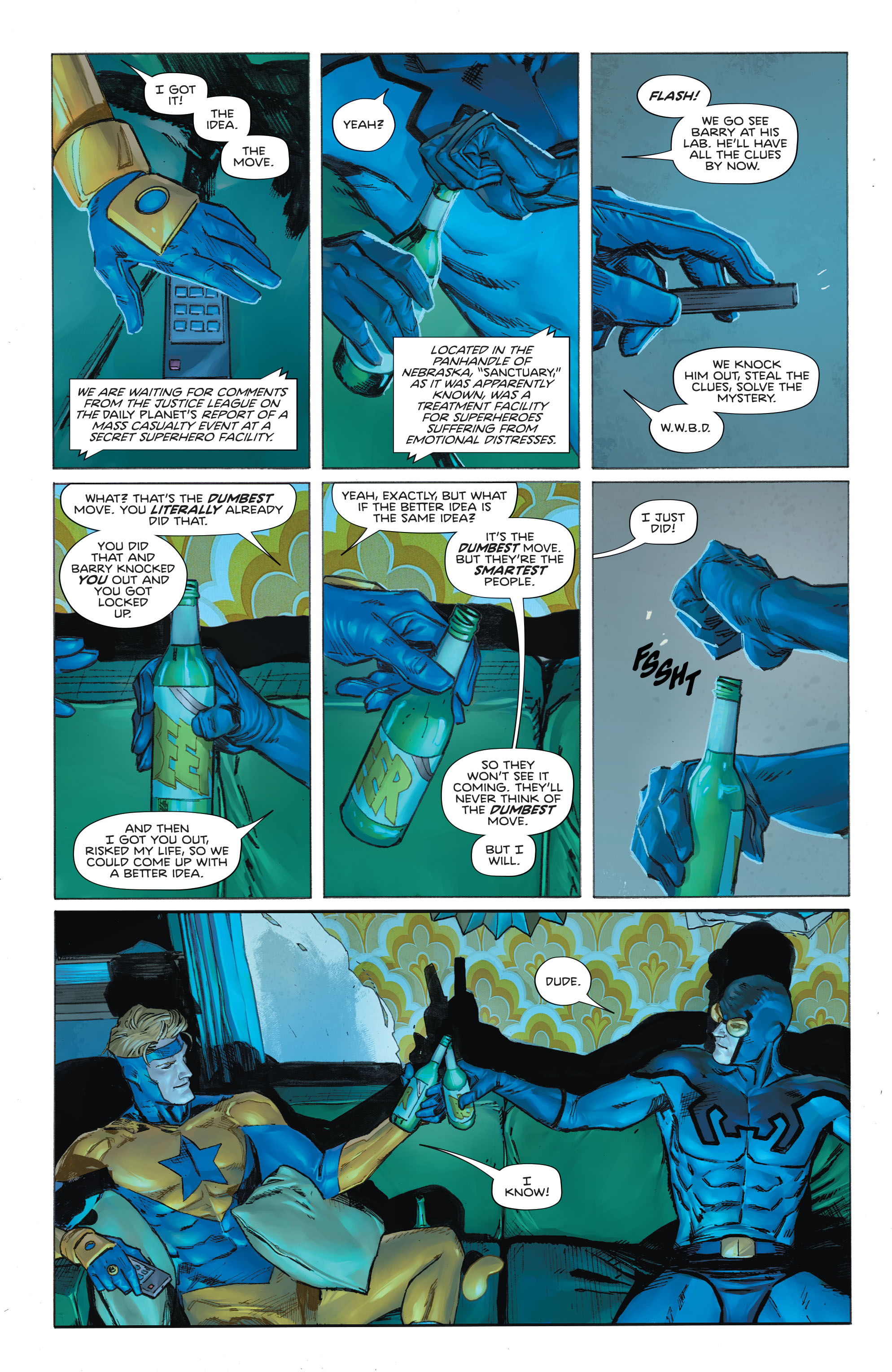 Read online Heroes in Crisis comic -  Issue # _TPB (Part 2) - 4