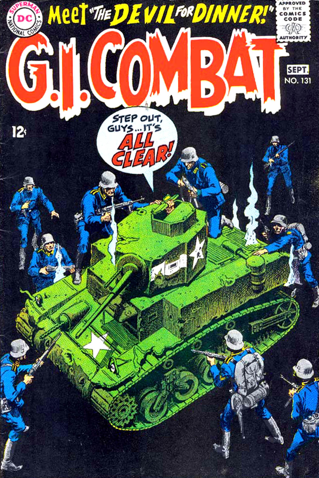 Read online G.I. Combat (1952) comic -  Issue #131 - 1