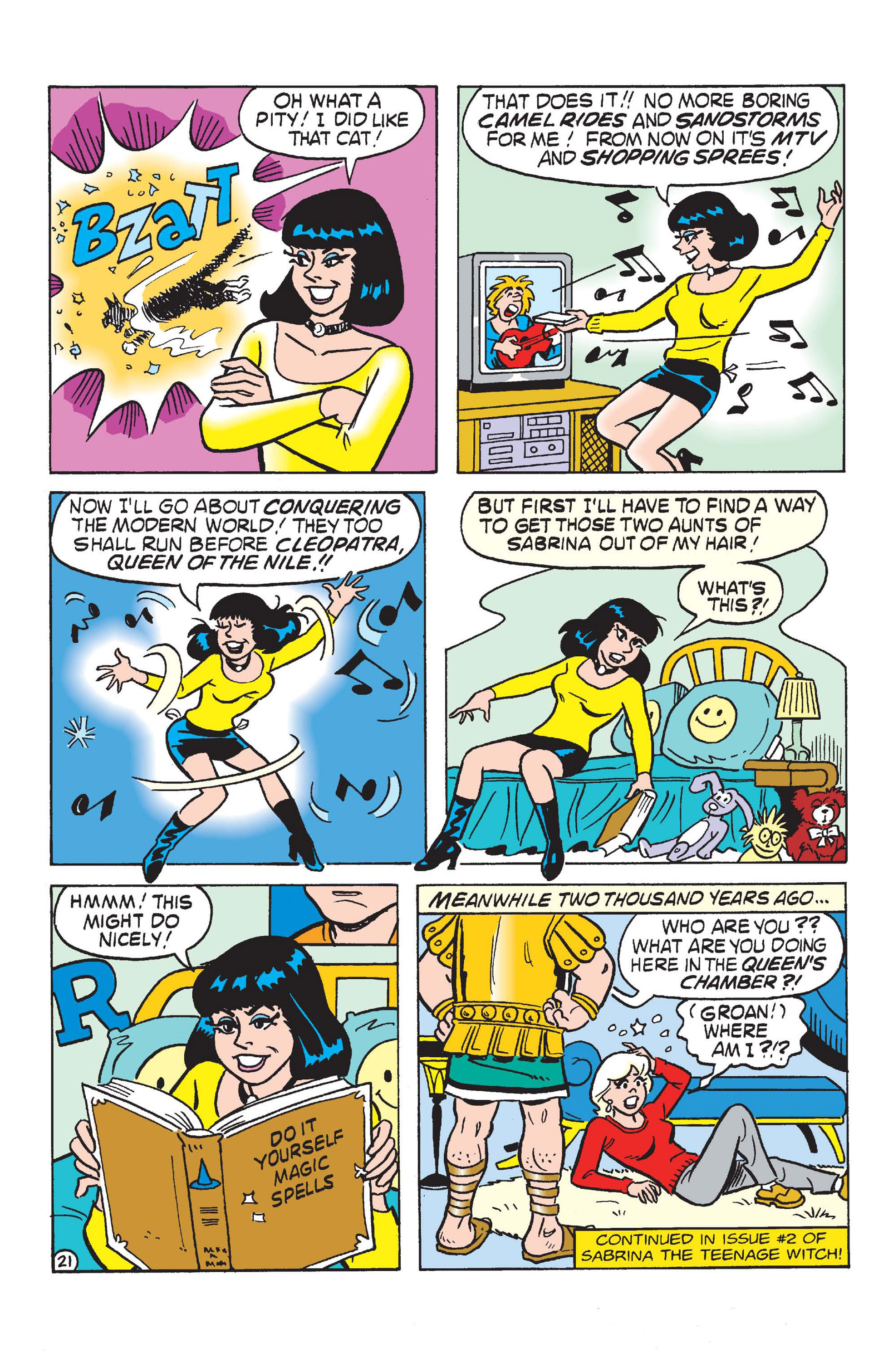 Read online Sabrina the Teenage Witch (1997) comic -  Issue #1 - 25