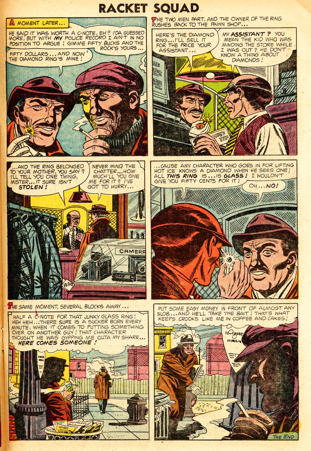 Read online Racket Squad in Action comic -  Issue #13 - 15