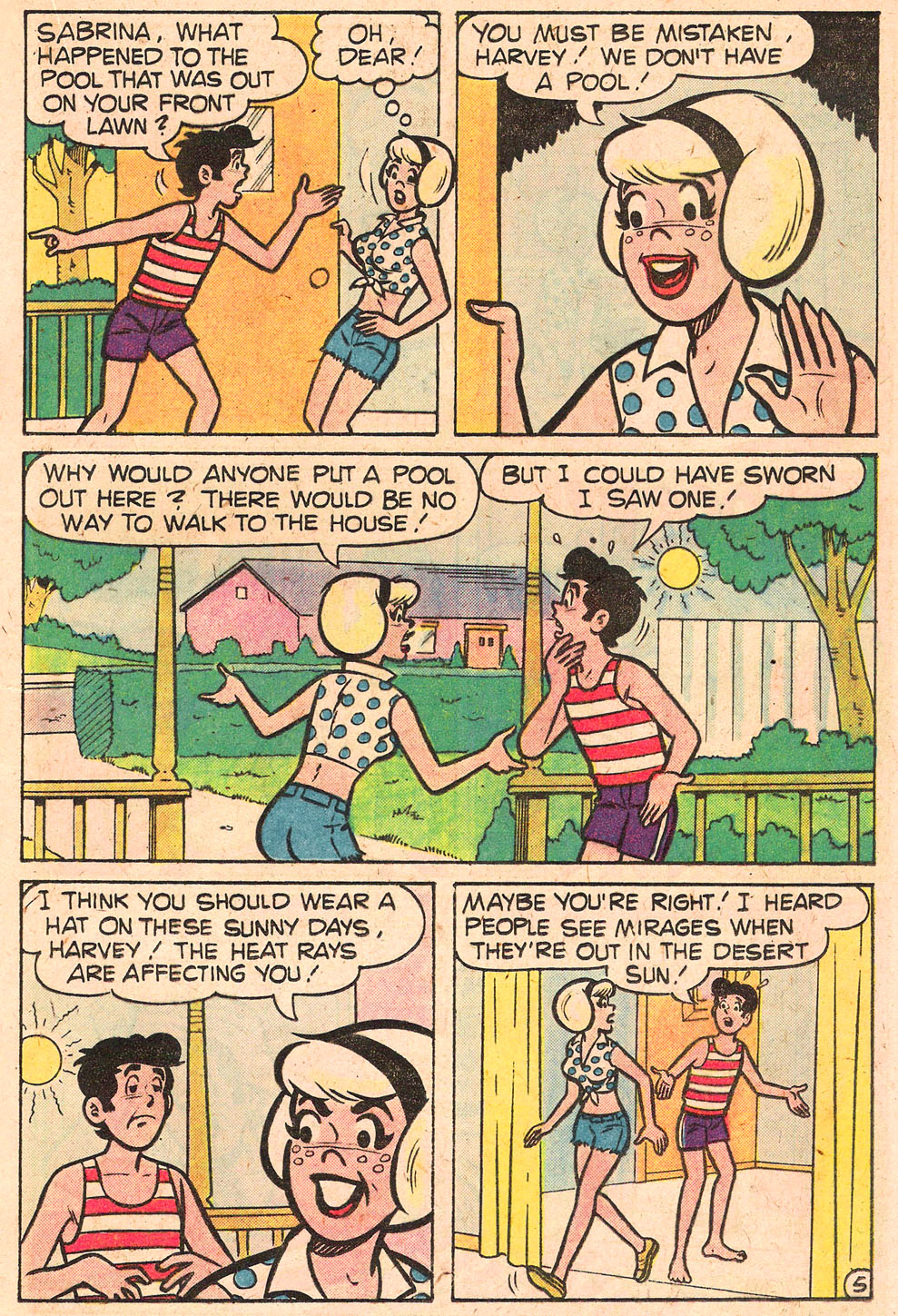 Read online Sabrina The Teenage Witch (1971) comic -  Issue #56 - 17