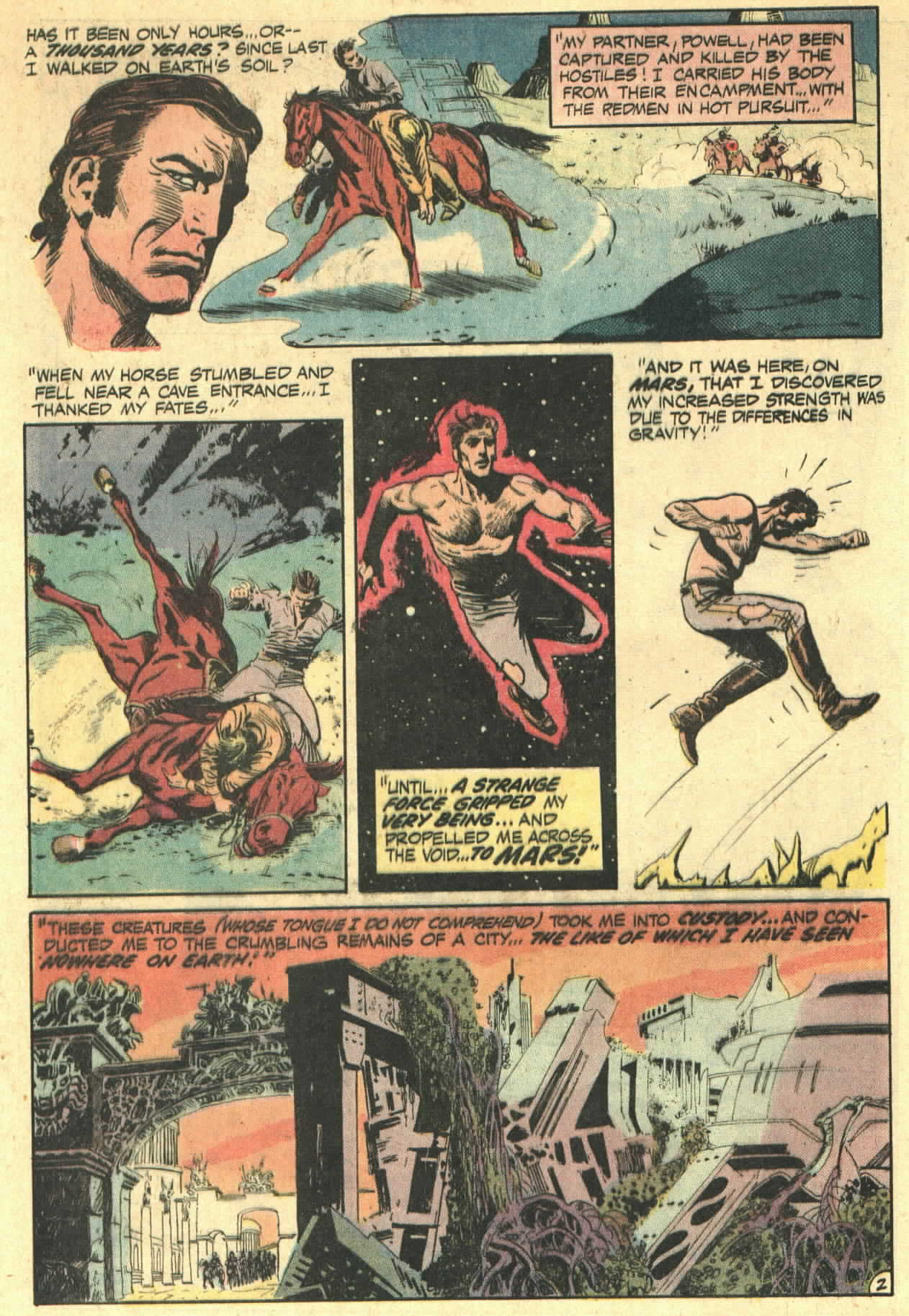 Read online Tarzan (1972) comic -  Issue #208 - 33