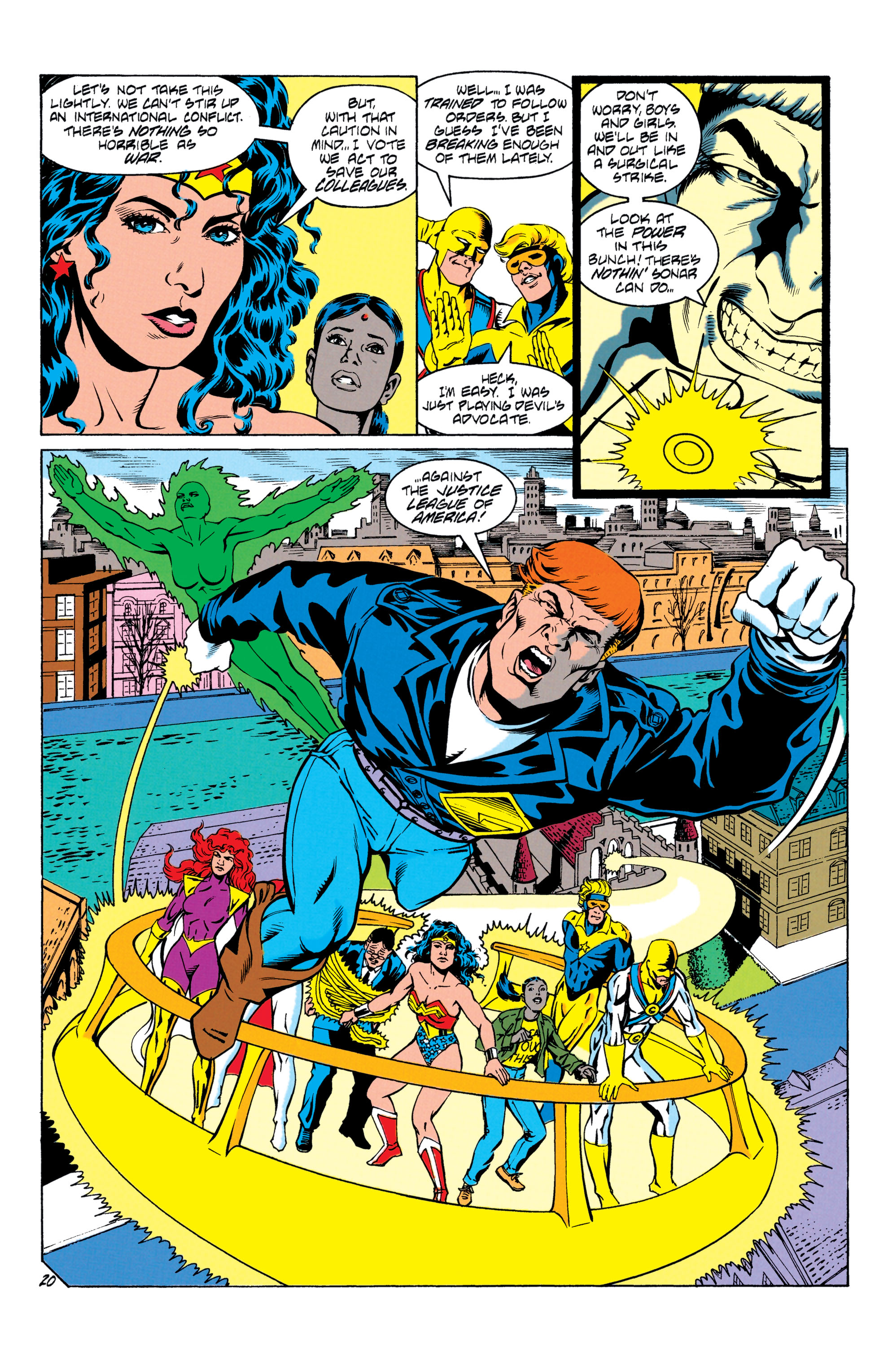 Read online Justice League Europe comic -  Issue #49 - 20