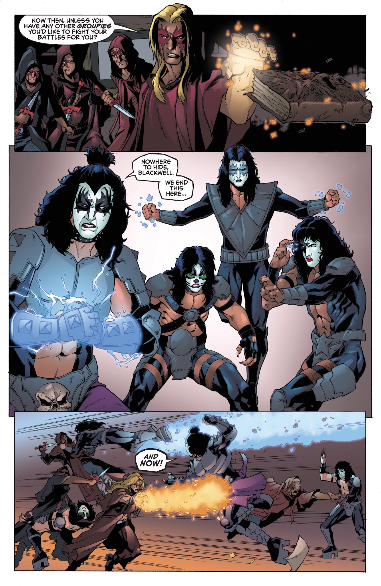 Read online KISS The Army of Darkness comic -  Issue #5 - 10