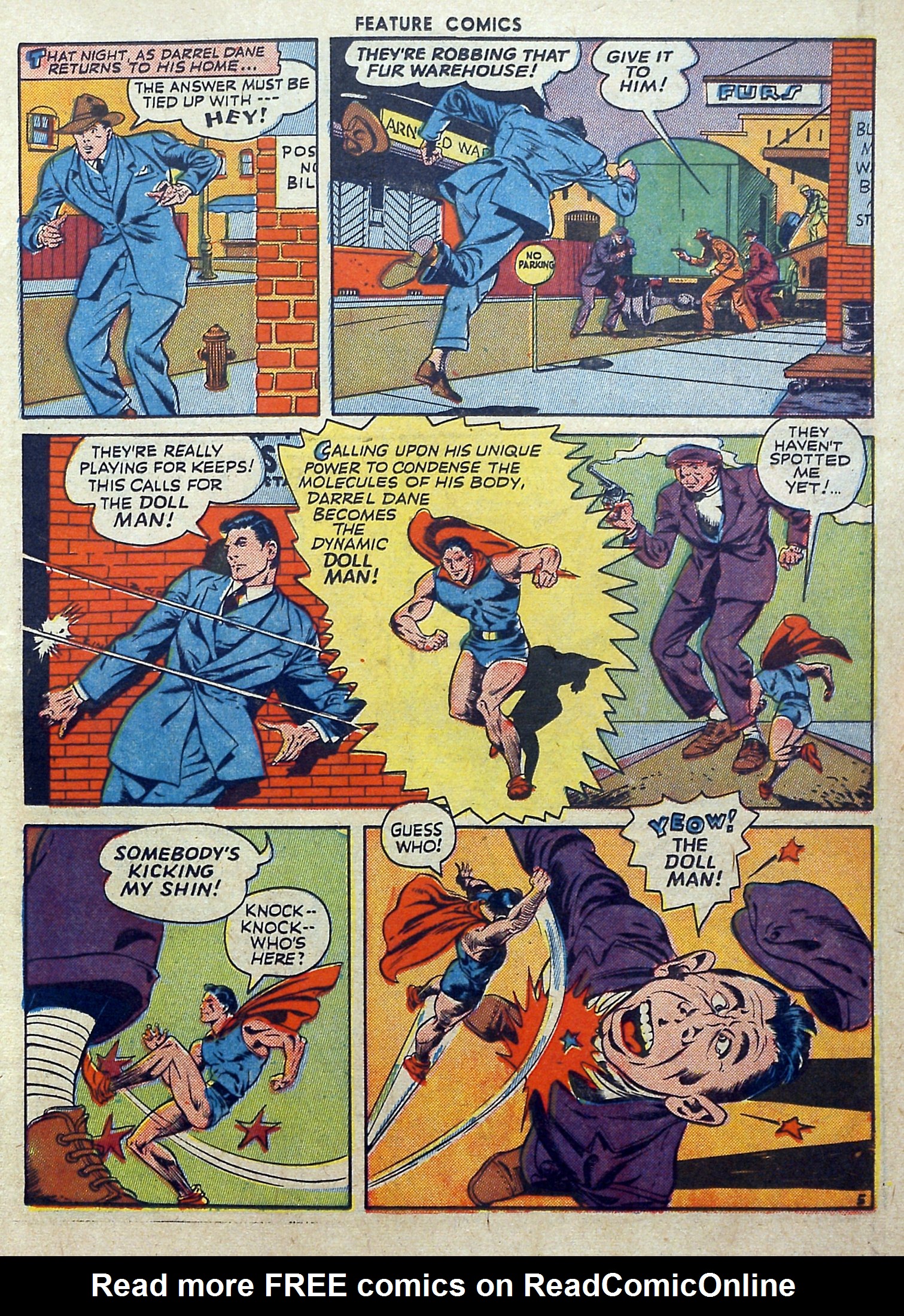 Read online Feature Comics comic -  Issue #73 - 7