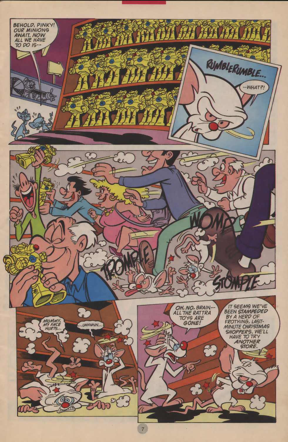 Read online Pinky and The Brain Christmas Special comic -  Issue # Full - 6