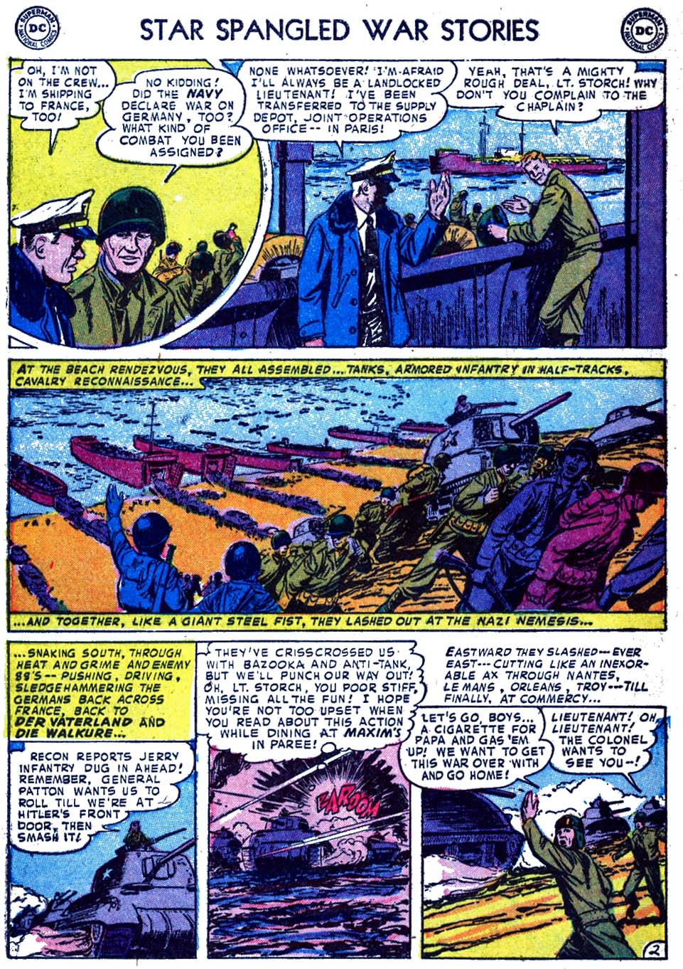 Read online Star Spangled War Stories (1952) comic -  Issue #4 - 28