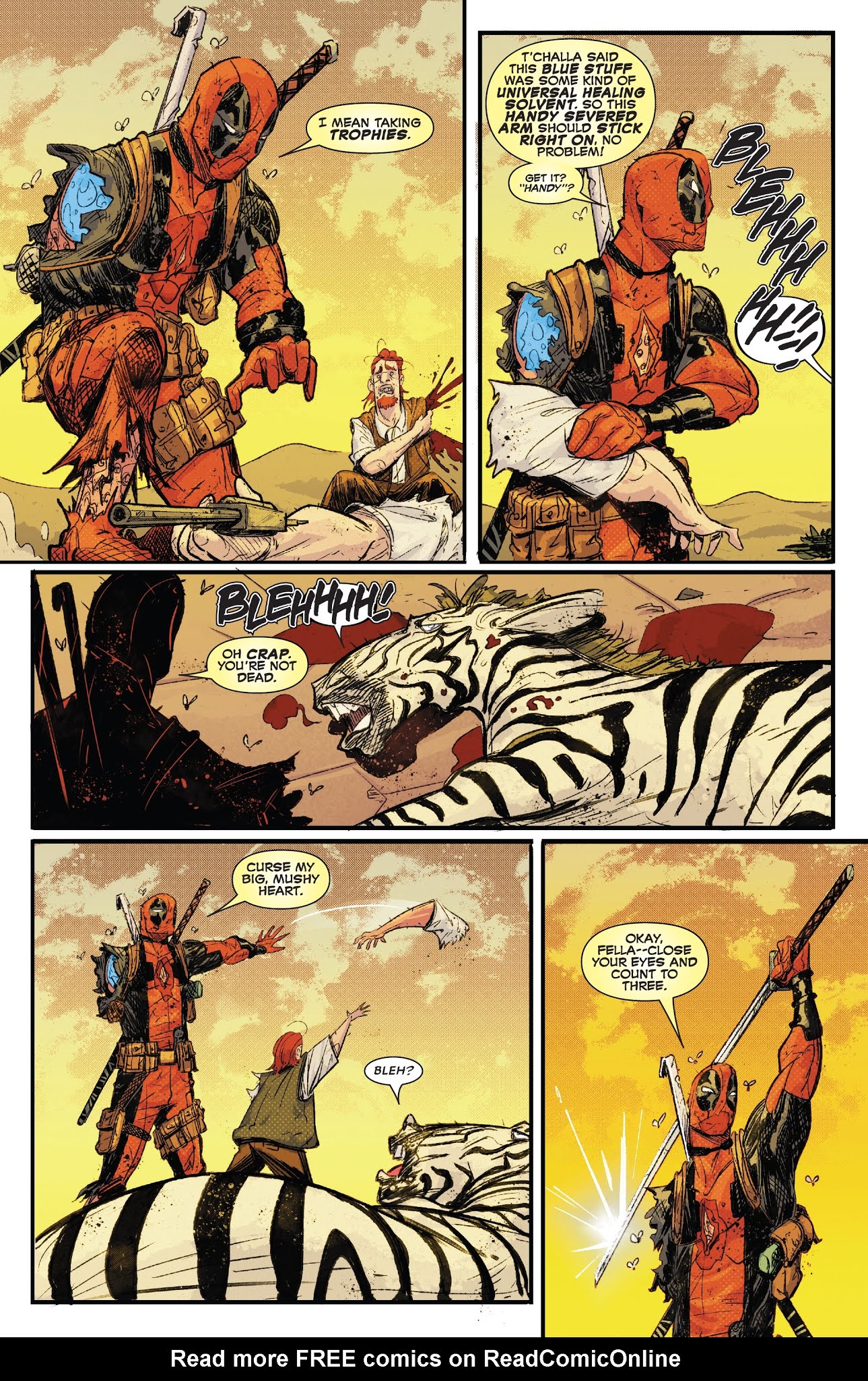 Read online Black Panther vs Deadpool comic -  Issue #2 - 8