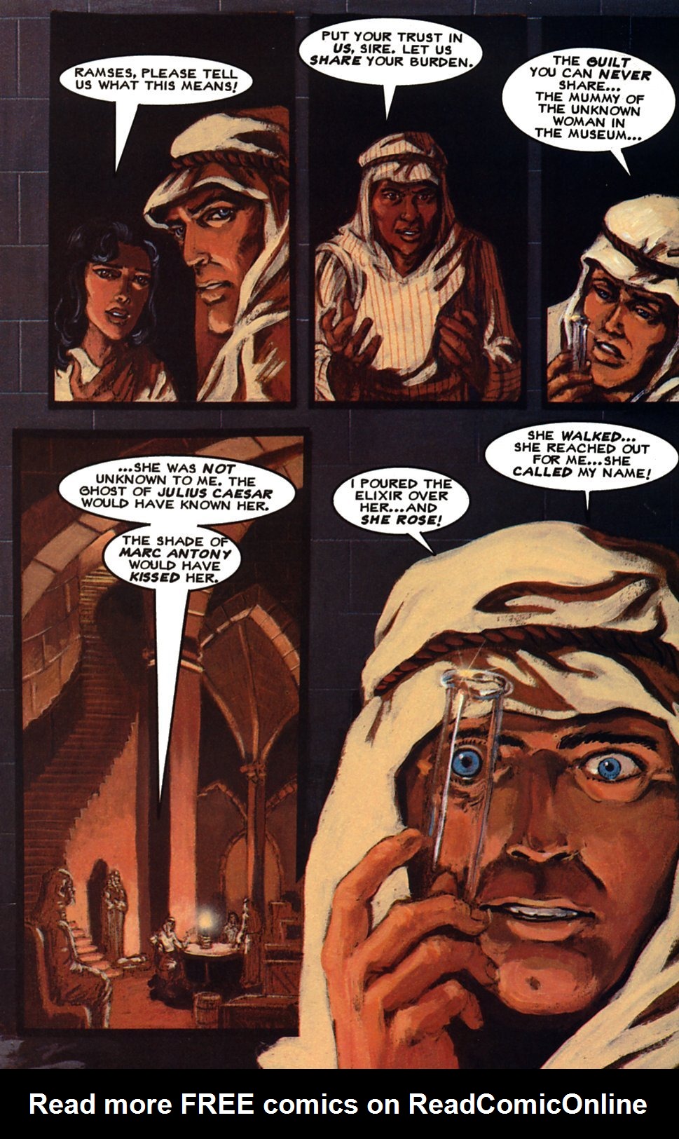 Read online Anne Rice's The Mummy or Ramses the Damned comic -  Issue #7 - 21