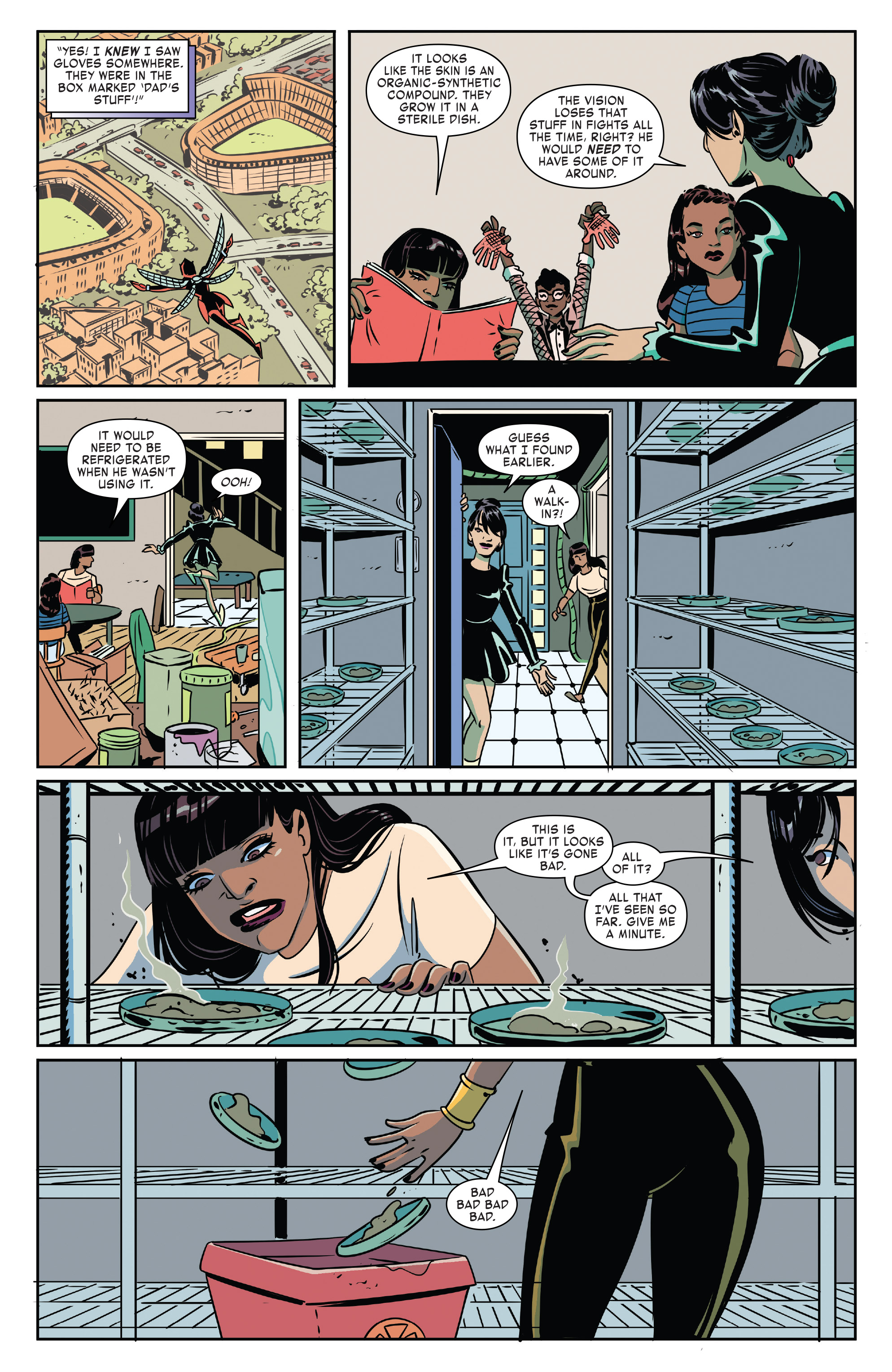 Read online The Unstoppable Wasp comic -  Issue #6 - 6