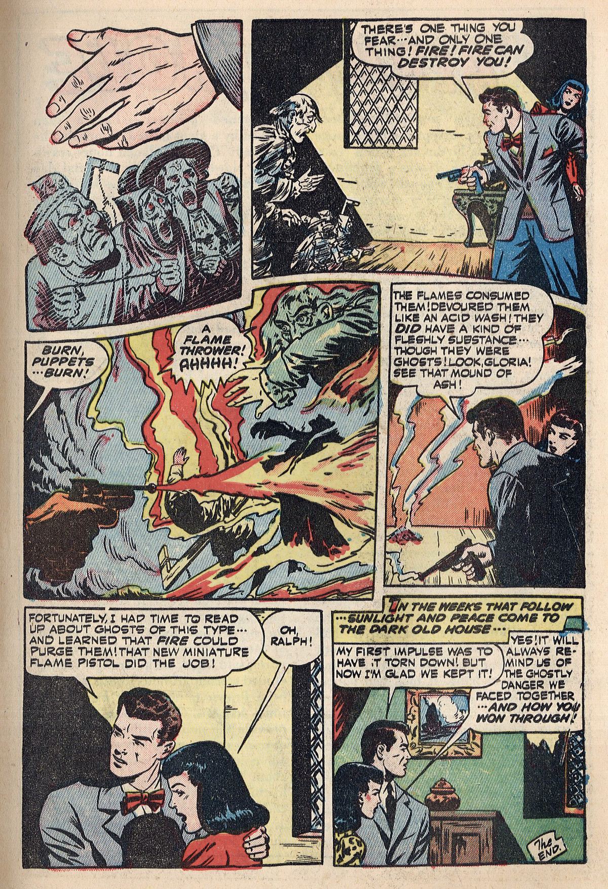 Read online Adventures Into The Unknown comic -  Issue #2 - 12