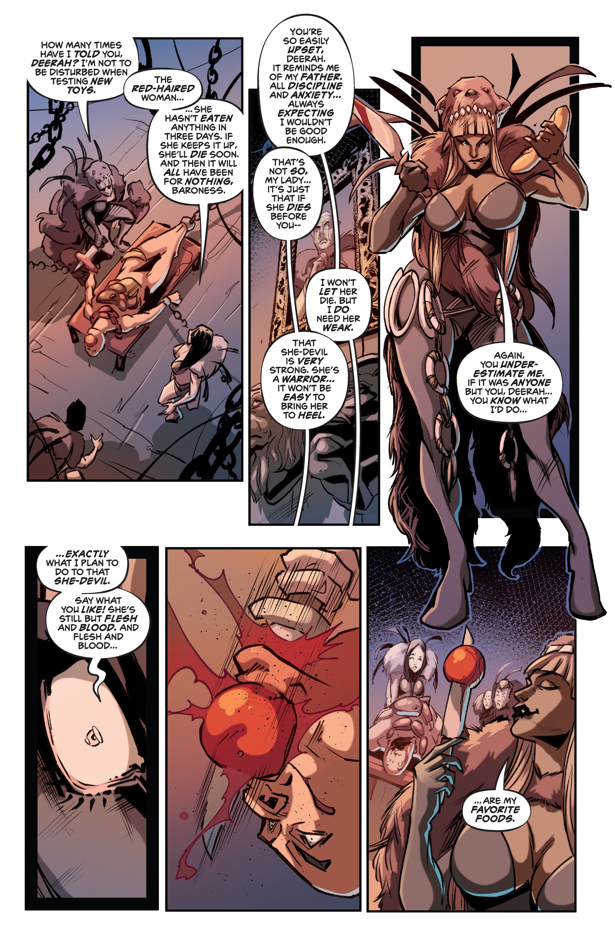 Read online Red Sonja (2021) comic -  Issue #6 - 17