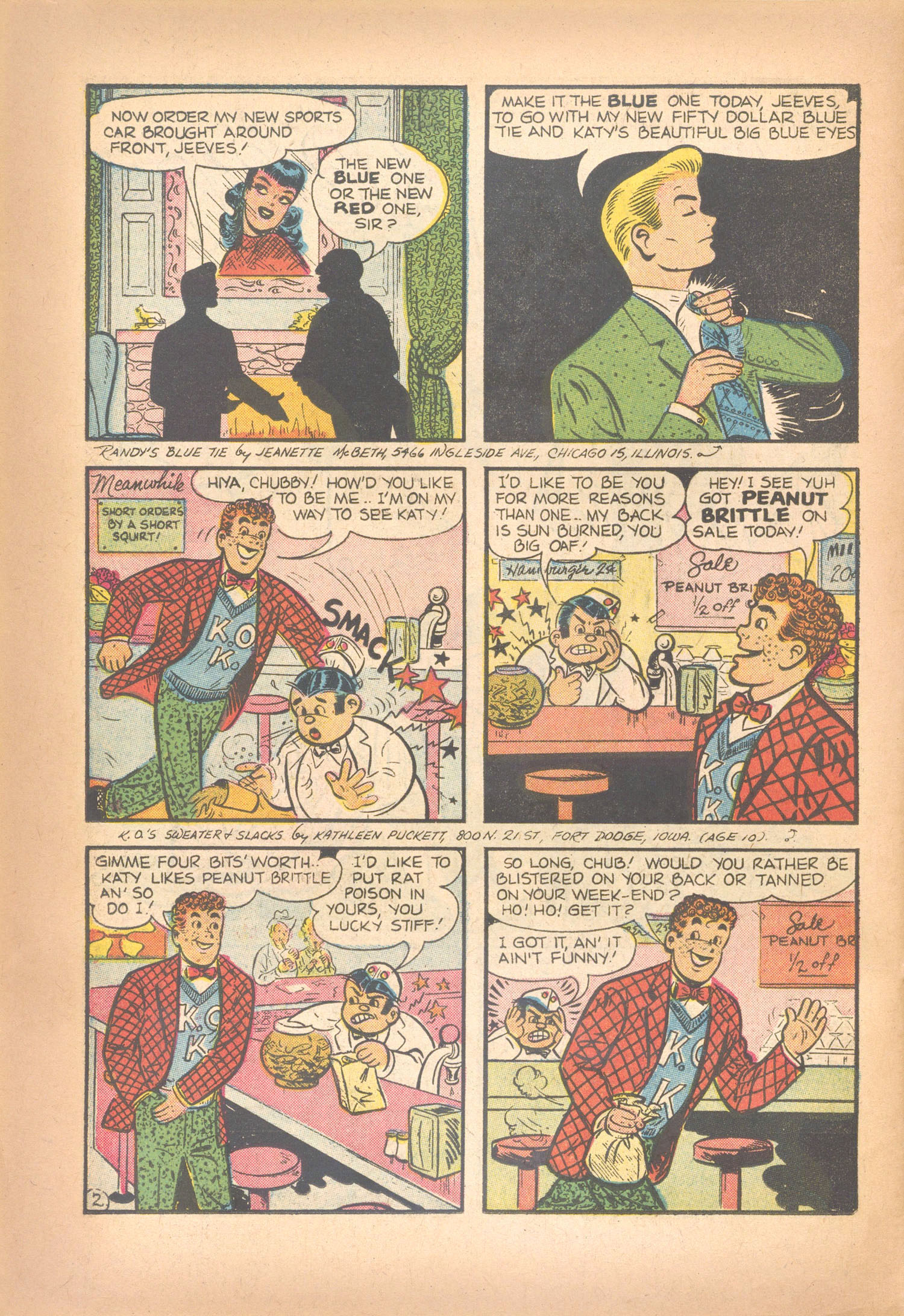Read online Katy Keene (1949) comic -  Issue #25 - 26