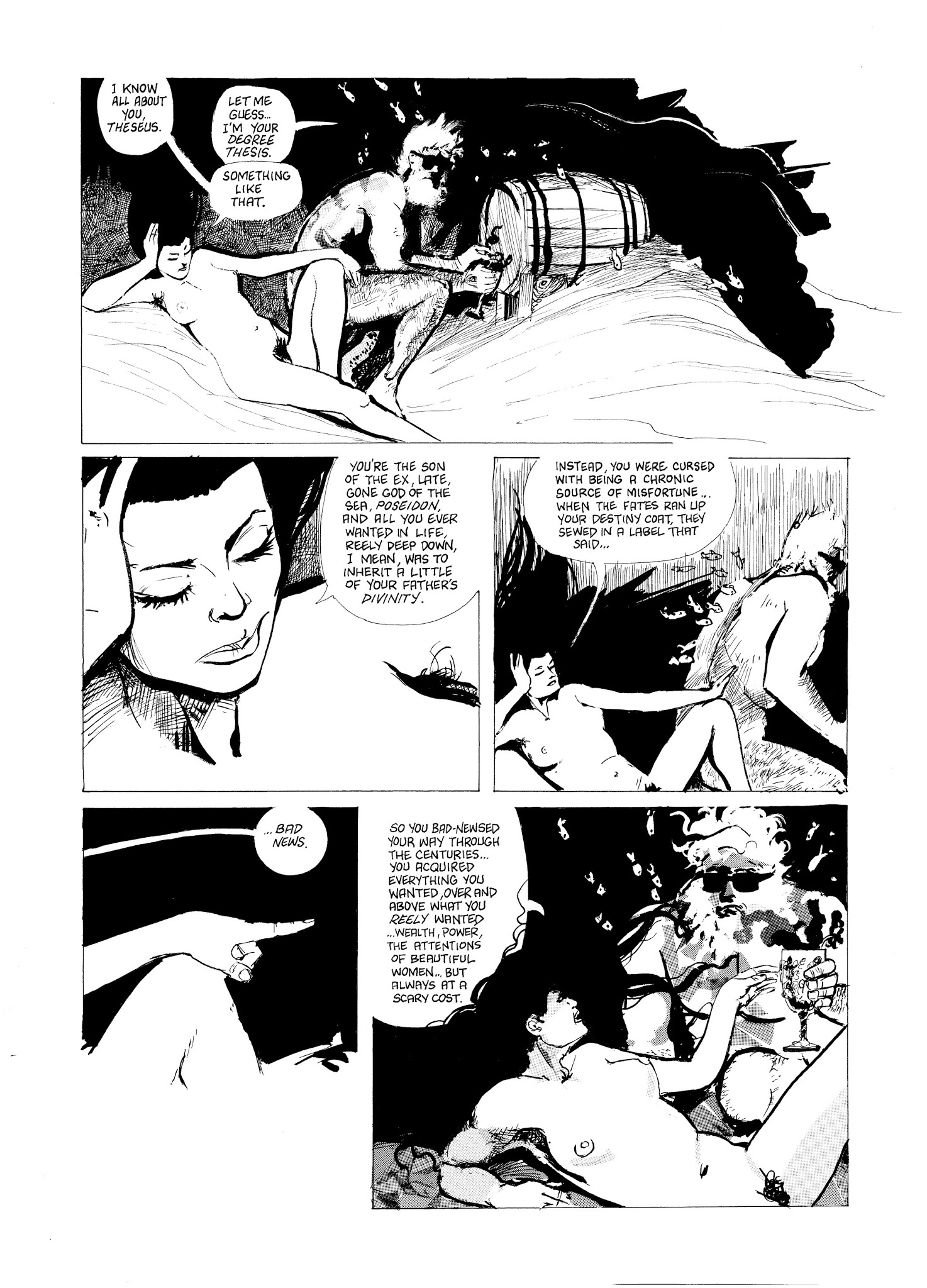 Read online Eddie Campbell's Bacchus comic -  Issue # TPB 3 - 35