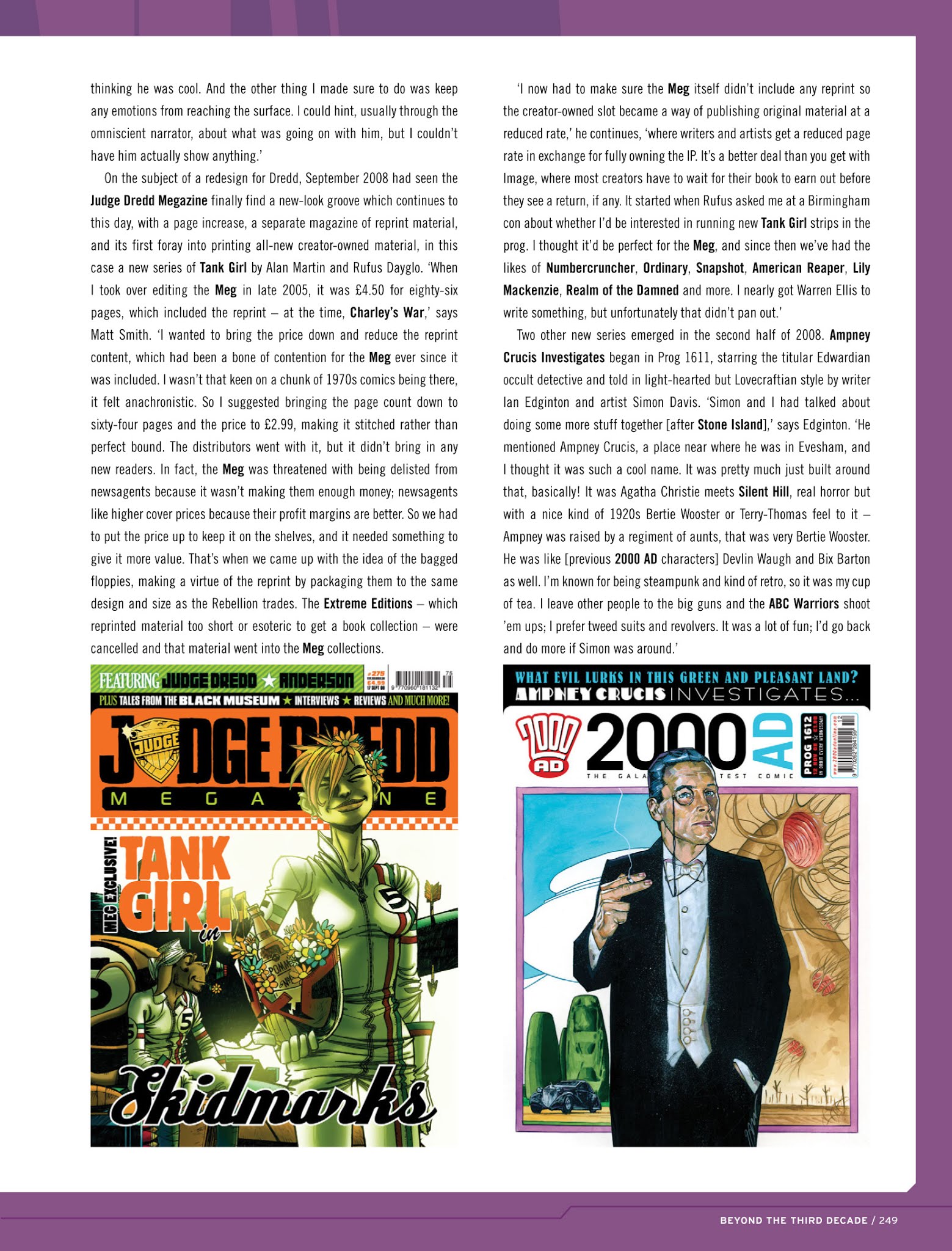 Read online Thrill-Power Overload: Forty Years of 2000 AD: Revised, Updated and Expanded! comic -  Issue # TPB (Part 3) - 51