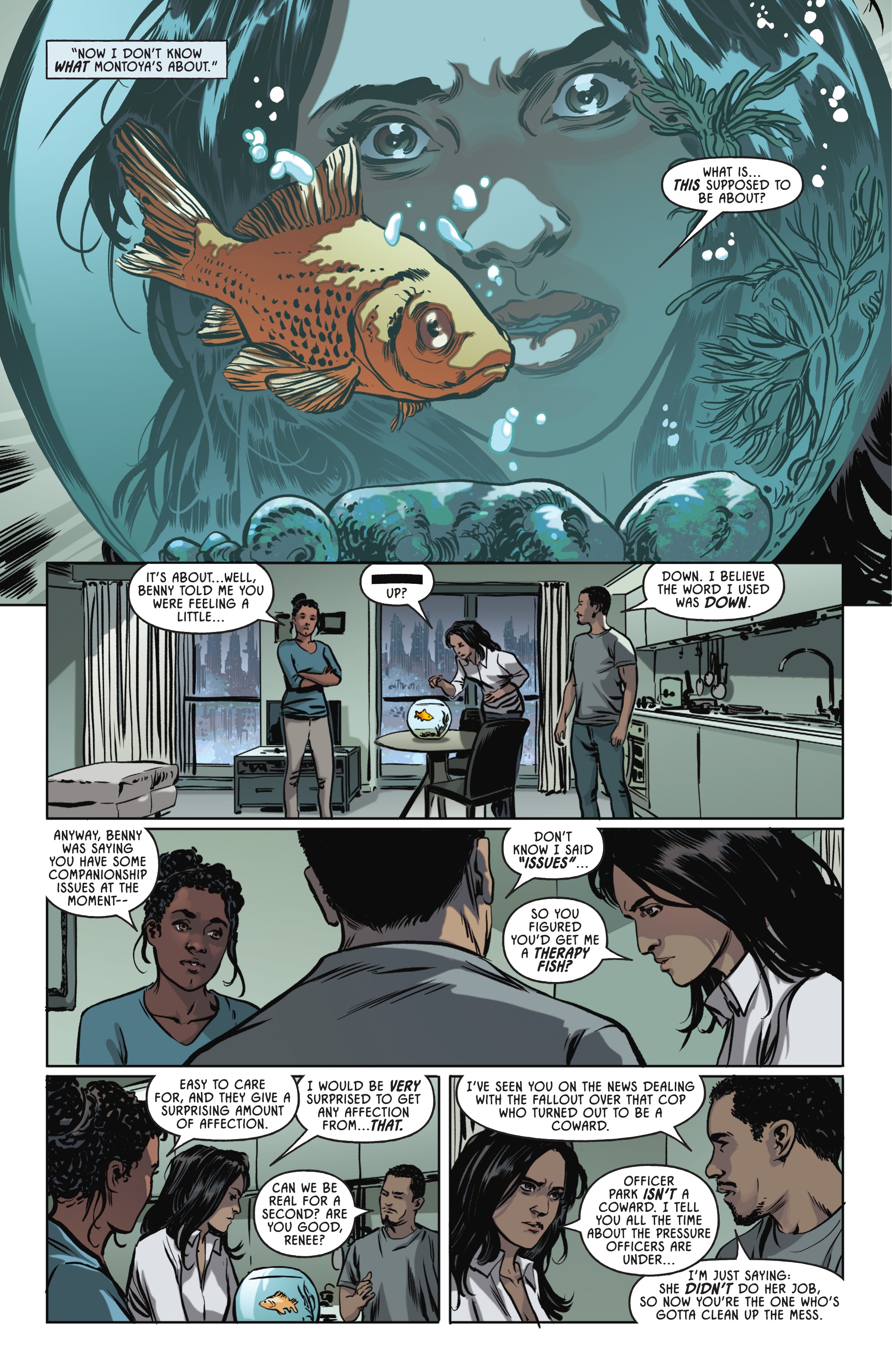 Read online GCPD: The Blue Wall comic -  Issue #2 - 10