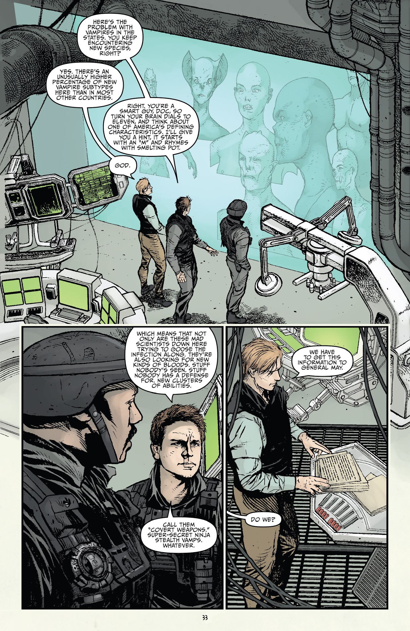 Read online V-Wars comic -  Issue # TPB 2 - 34