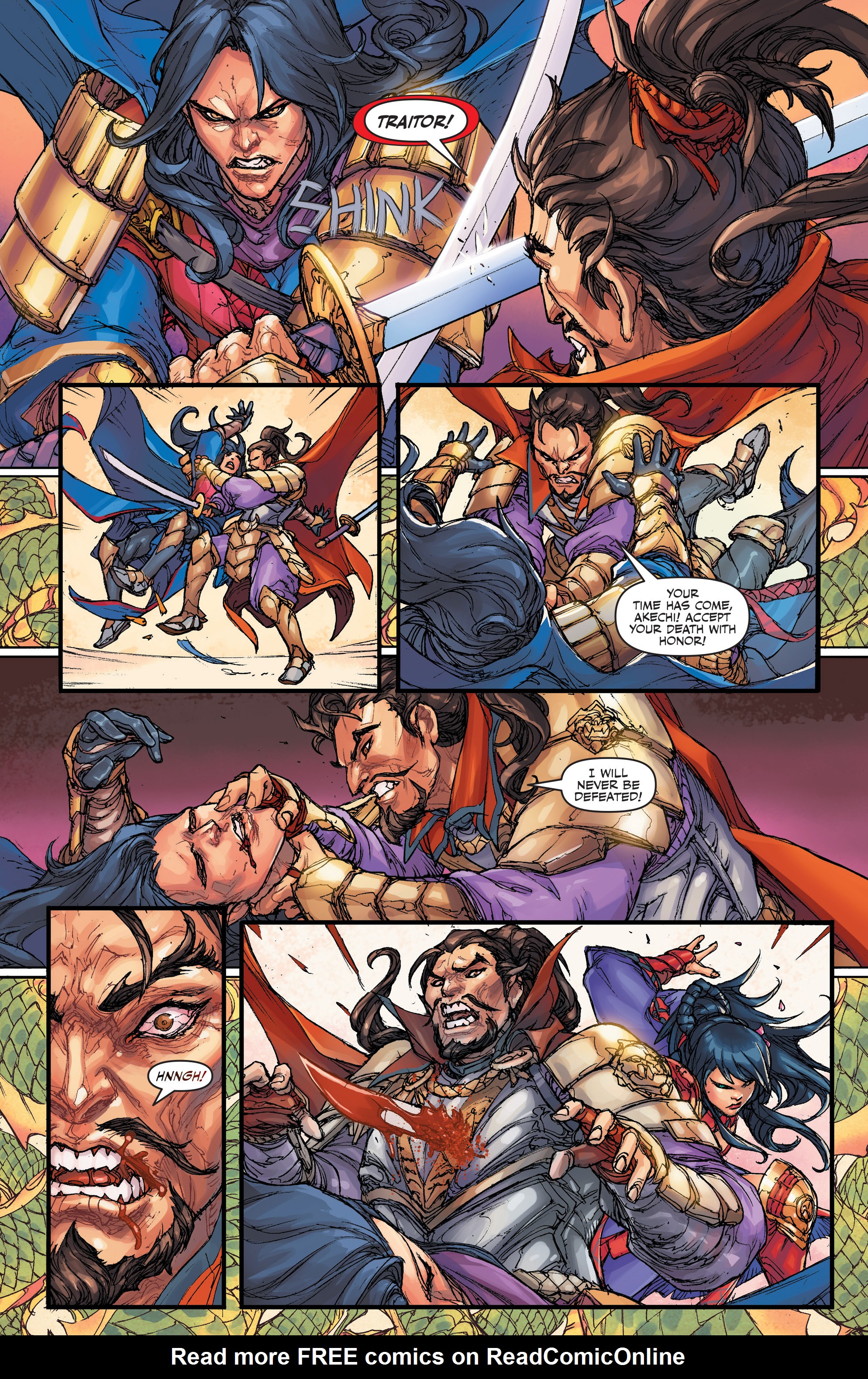 Read online Oniba: Swords of the Demon comic -  Issue # Full - 14