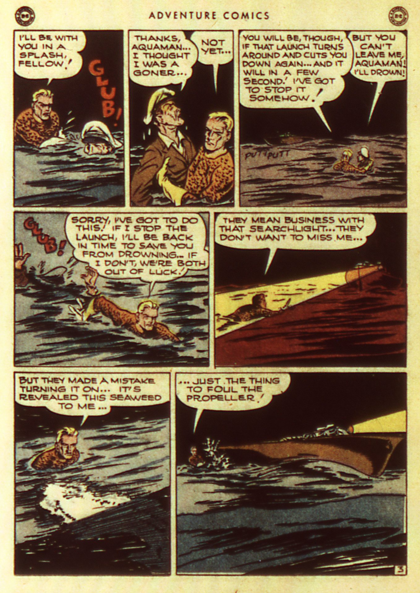 Read online Adventure Comics (1938) comic -  Issue #105 - 34