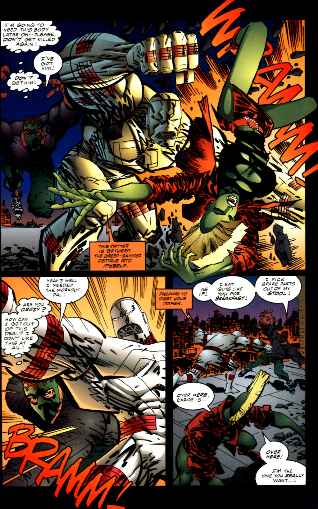The Savage Dragon (1993) Issue #54 #57 - English 19