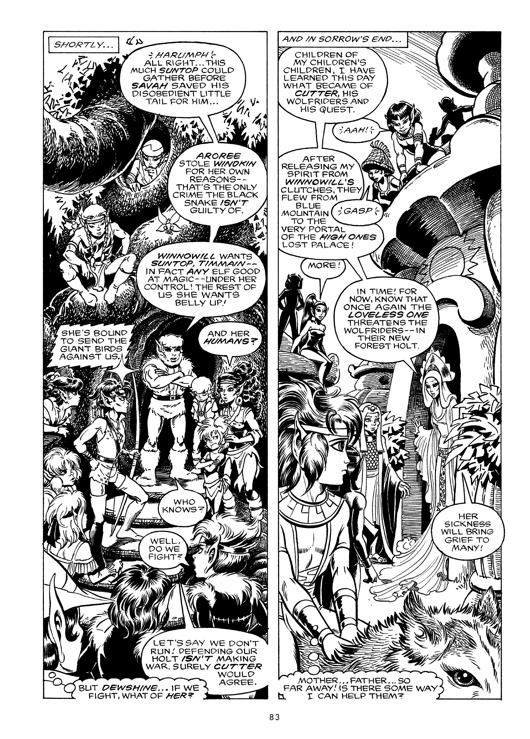Read online The Complete ElfQuest comic -  Issue # TPB 2 (Part 1) - 83
