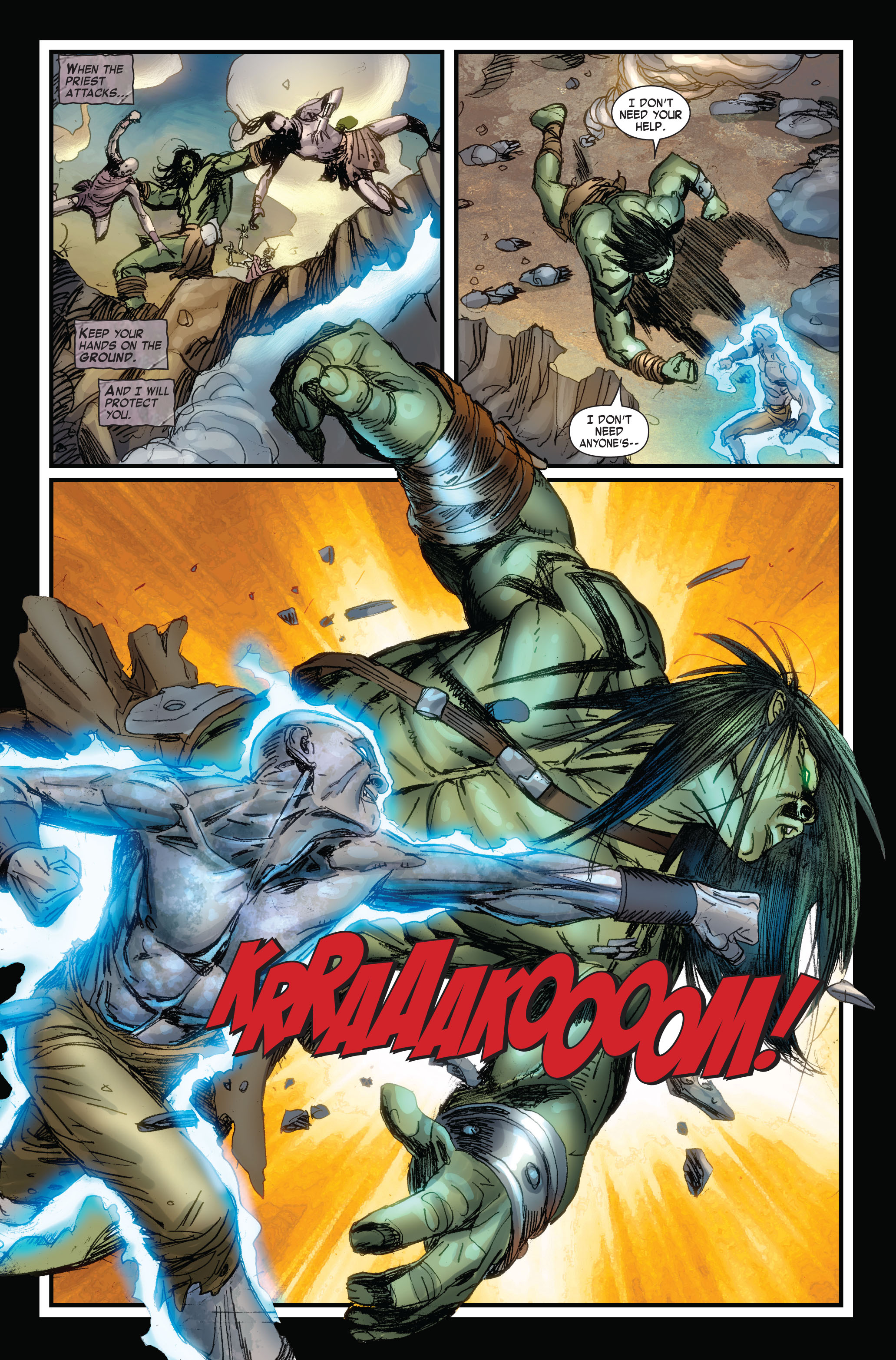 Read online Skaar: Son of Hulk comic -  Issue #5 - 9