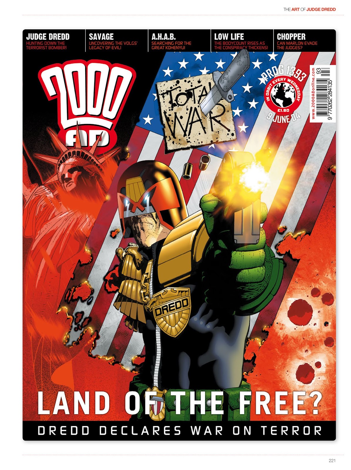The Art of Judge Dredd: Featuring 35 Years of Zarjaz Covers issue TPB (Part 3) - Page 41