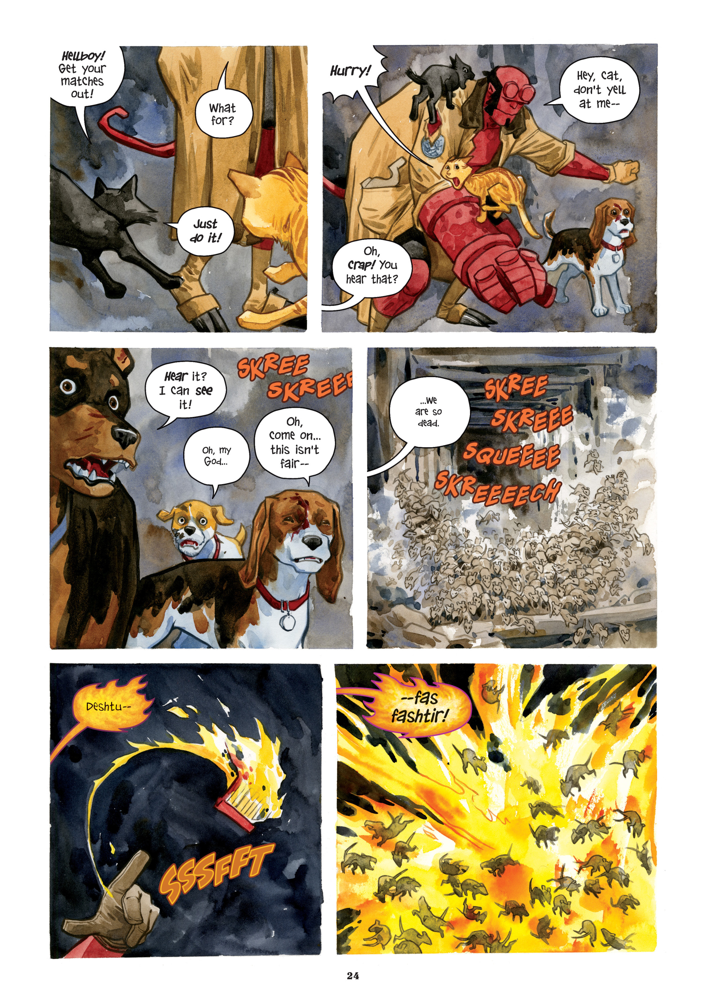 Read online Beasts of Burden: Neighborhood Watch (2019) comic -  Issue # TPB (Part 1) - 27