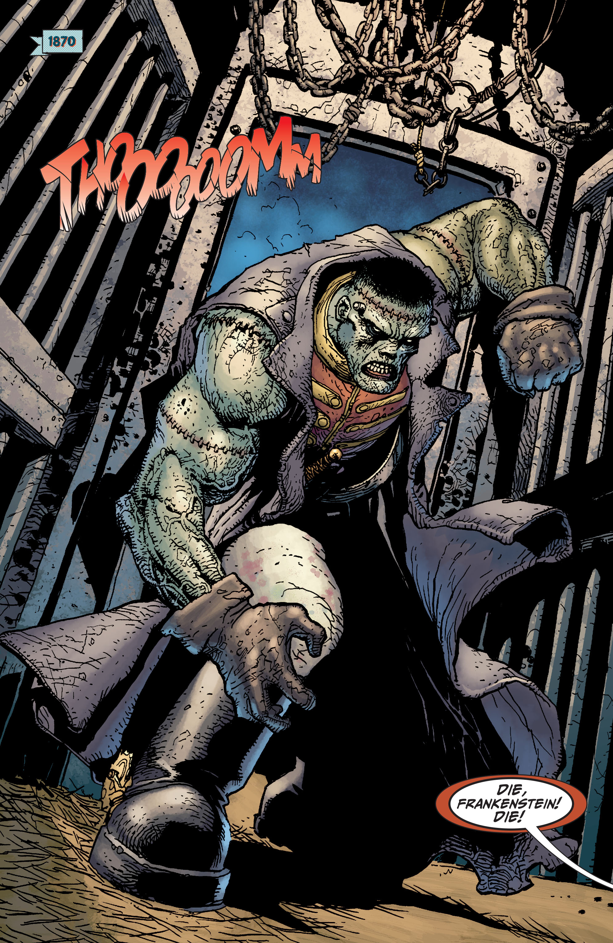 Read online Seven Soldiers: Frankenstein comic -  Issue #1 - 2
