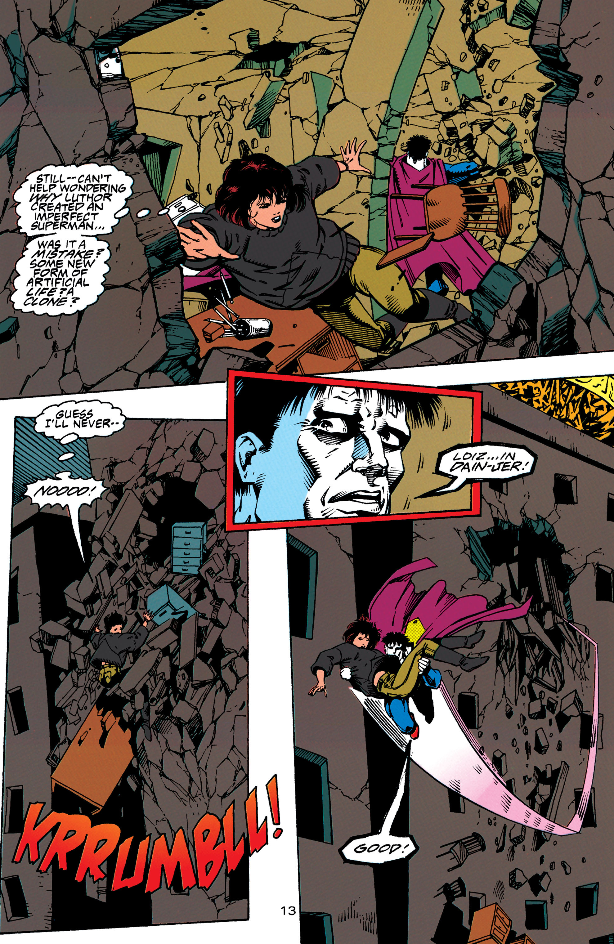 Read online Adventures of Superman (1987) comic -  Issue #510 - 14