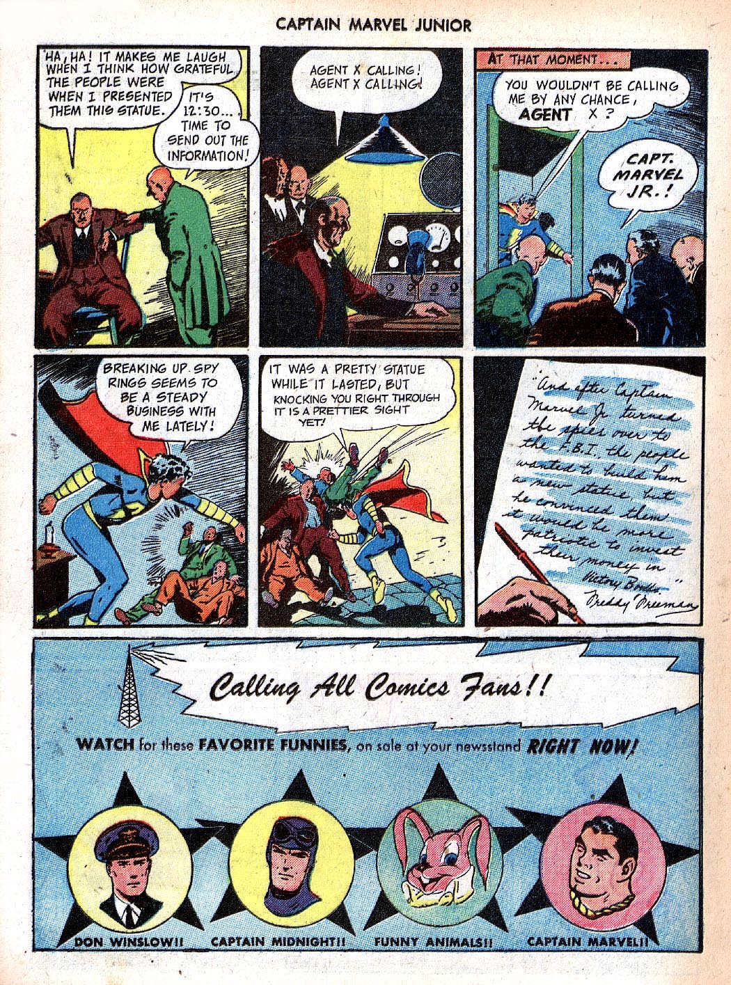 Read online Captain Marvel, Jr. comic -  Issue #36 - 21