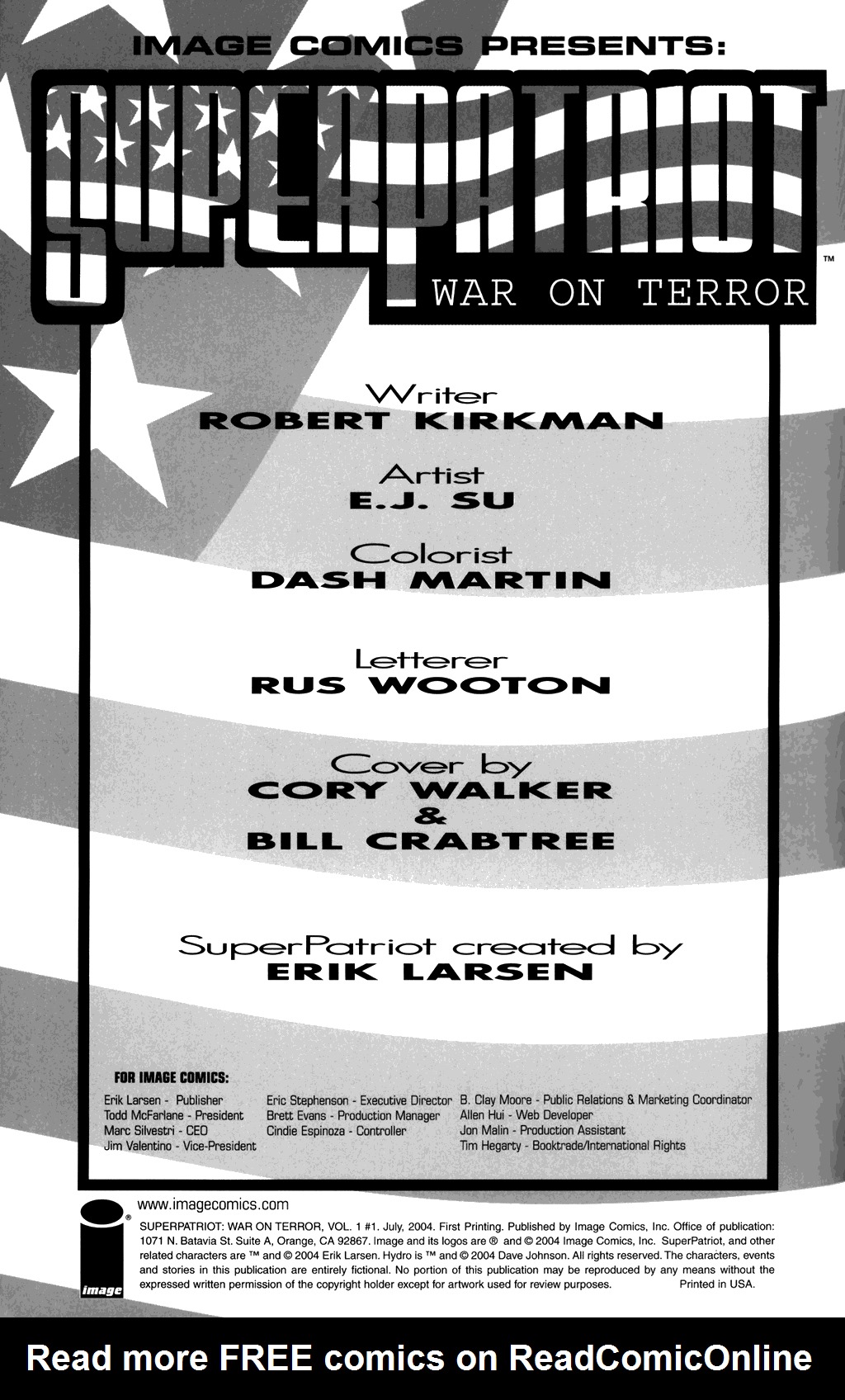 Read online Superpatriot: War on Terror comic -  Issue #1 - 2