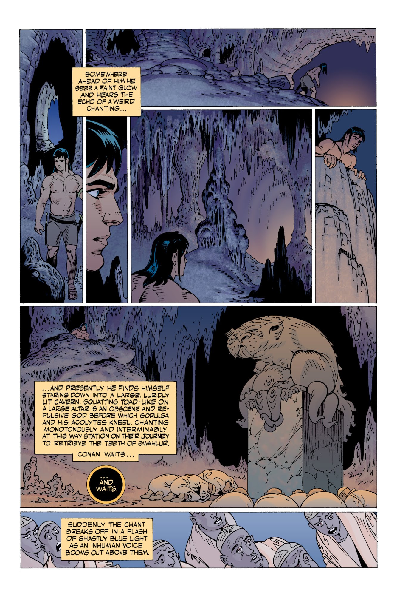 Read online Conan and the Jewels of Gwahlur comic -  Issue # _TPB - 49