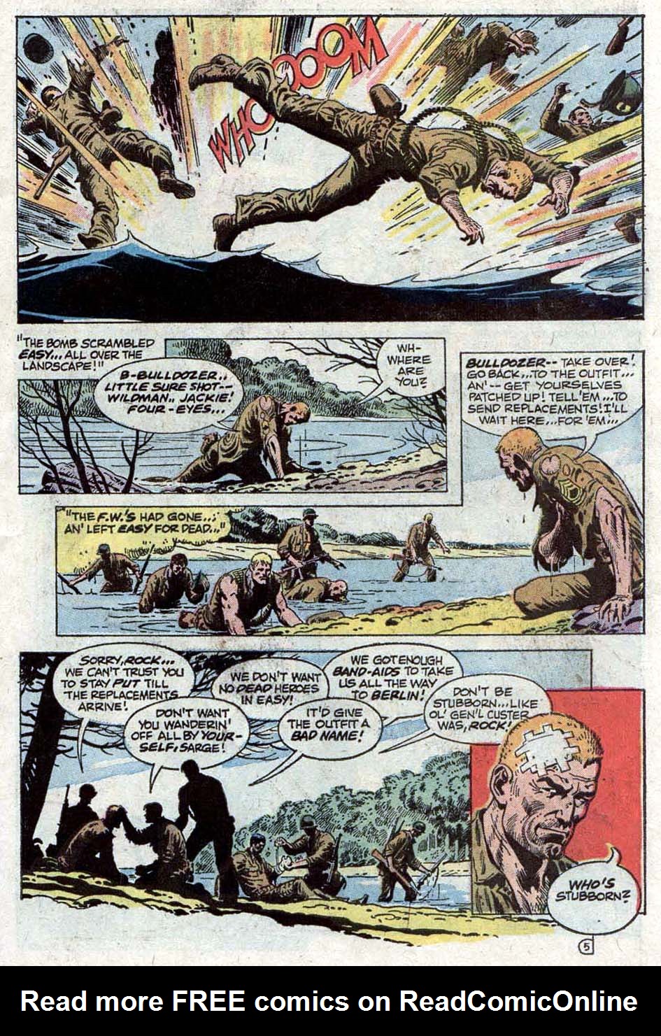 Read online Our Army at War (1952) comic -  Issue #258 - 6
