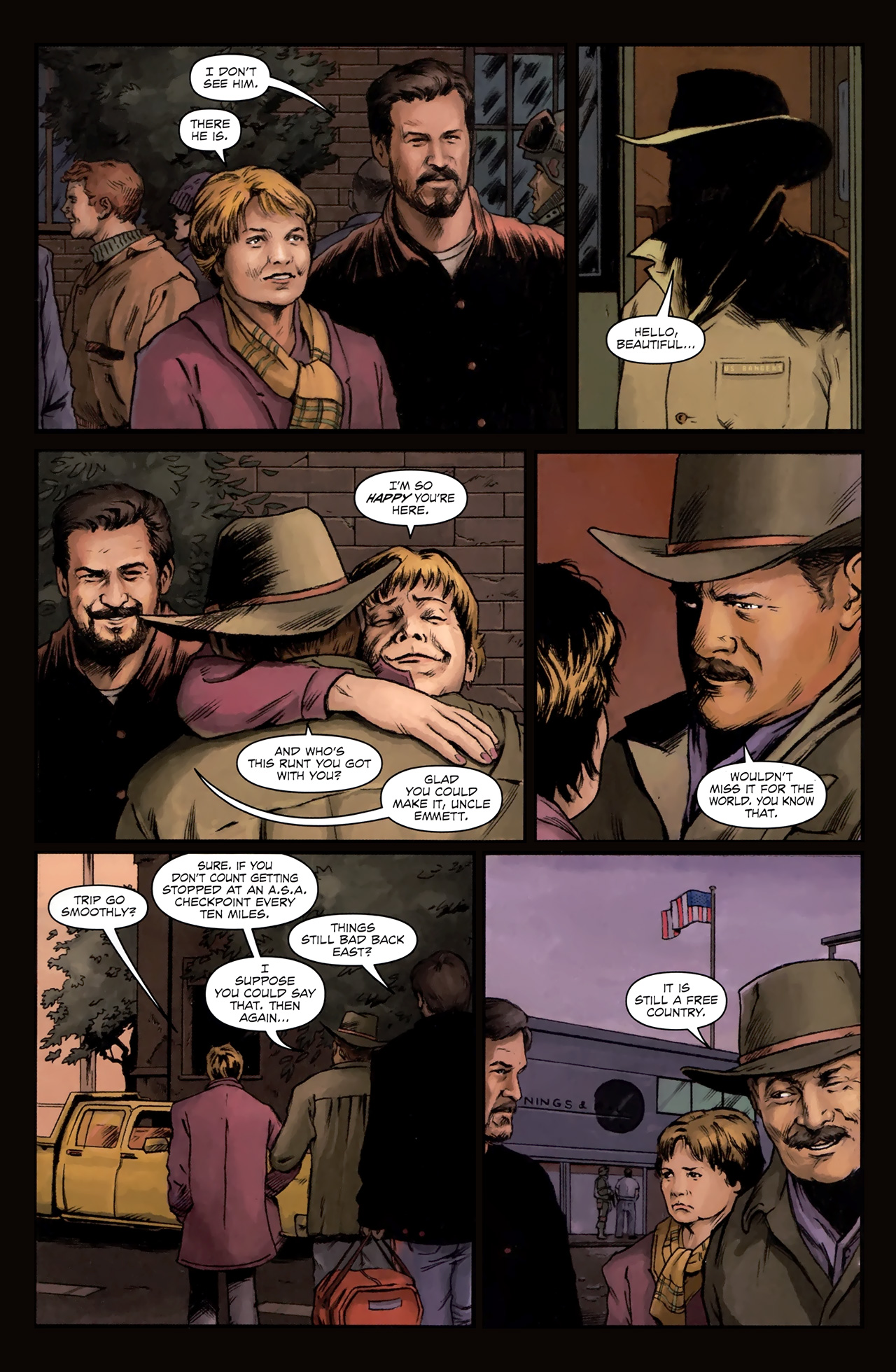 Read online Jericho comic -  Issue #3 - 9