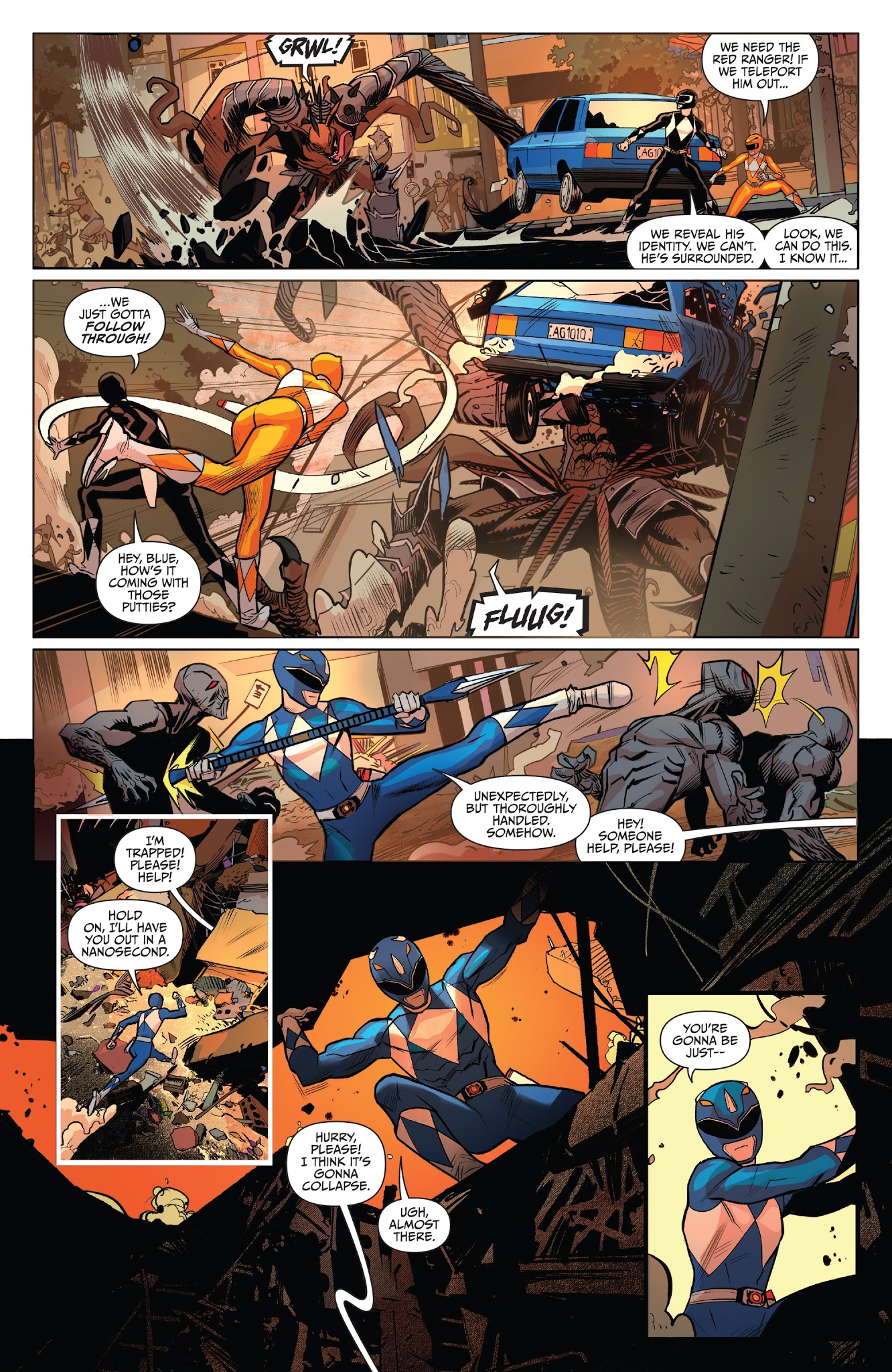 Read online Saban's Go Go Power Rangers comic -  Issue #4 - 8