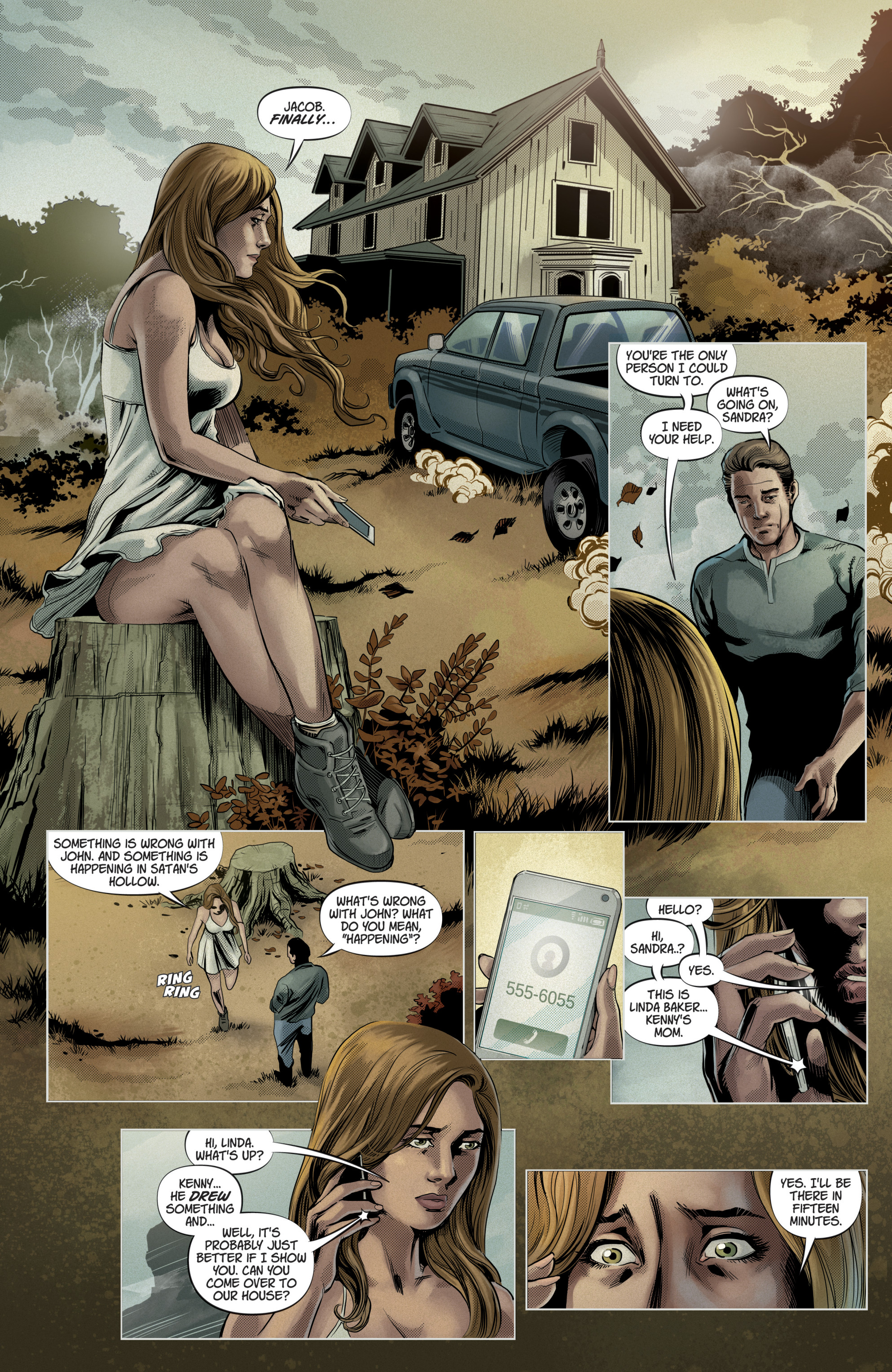 Read online Satan's Hollow comic -  Issue #5 - 7