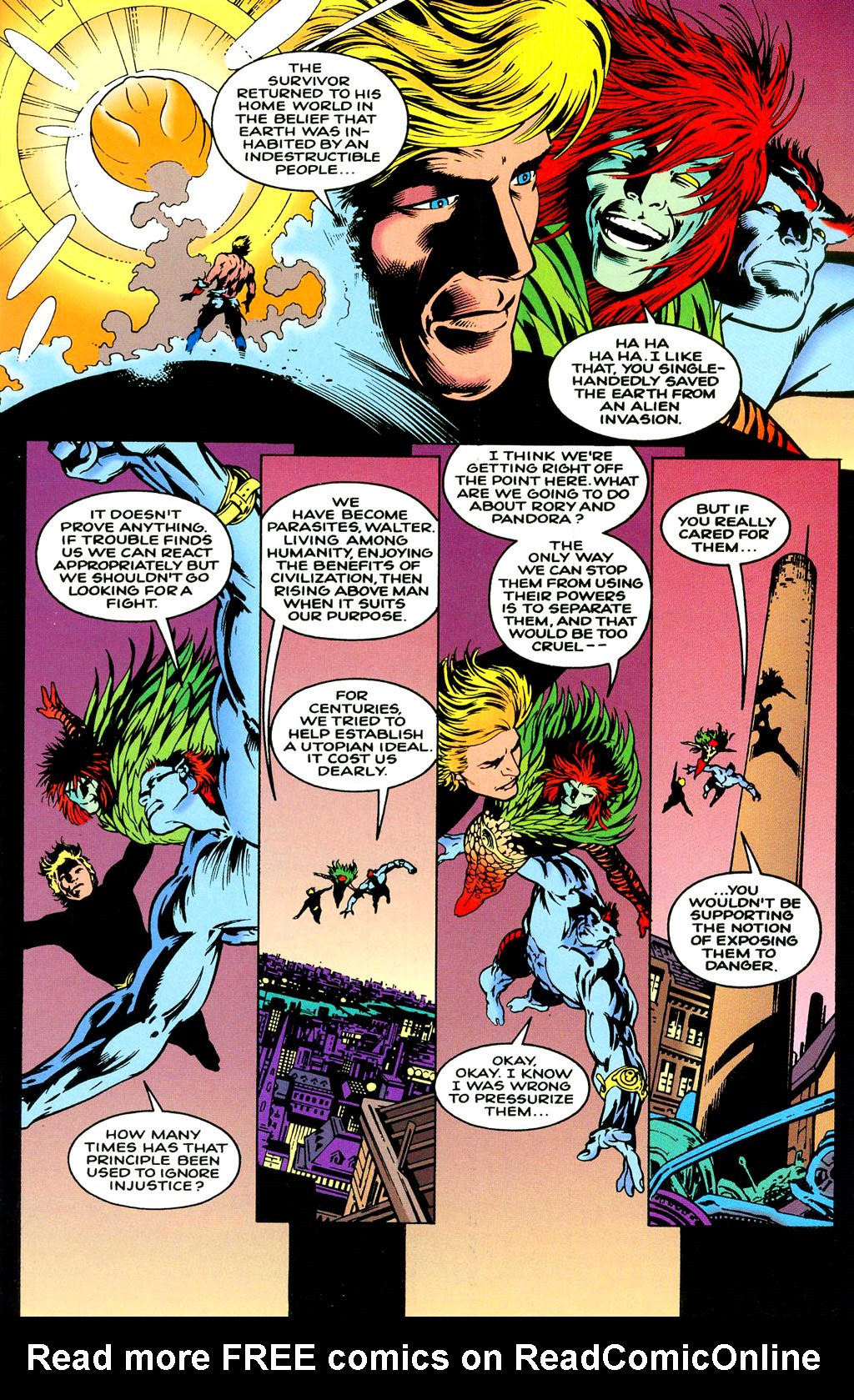 Read online ClanDestine (1994) comic -  Issue #8 - 23