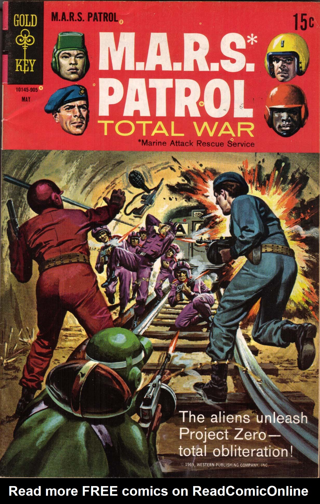 Read online M.A.R.S. Patrol Total War comic -  Issue #9 - 1
