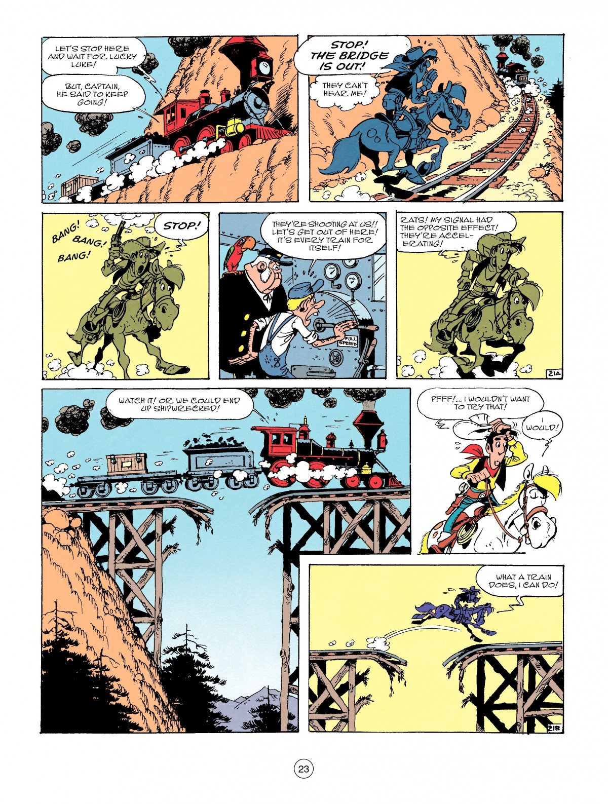 Read online A Lucky Luke Adventure comic -  Issue #53 - 23