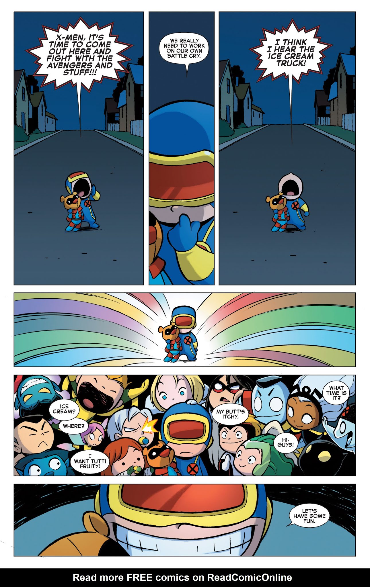 Read online Young Marvel: Little X-Men, Little Avengers, Big Trouble comic -  Issue # TPB - 11