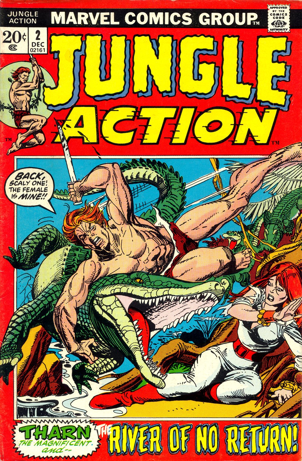 Read online Jungle Action (1972) comic -  Issue #2 - 1