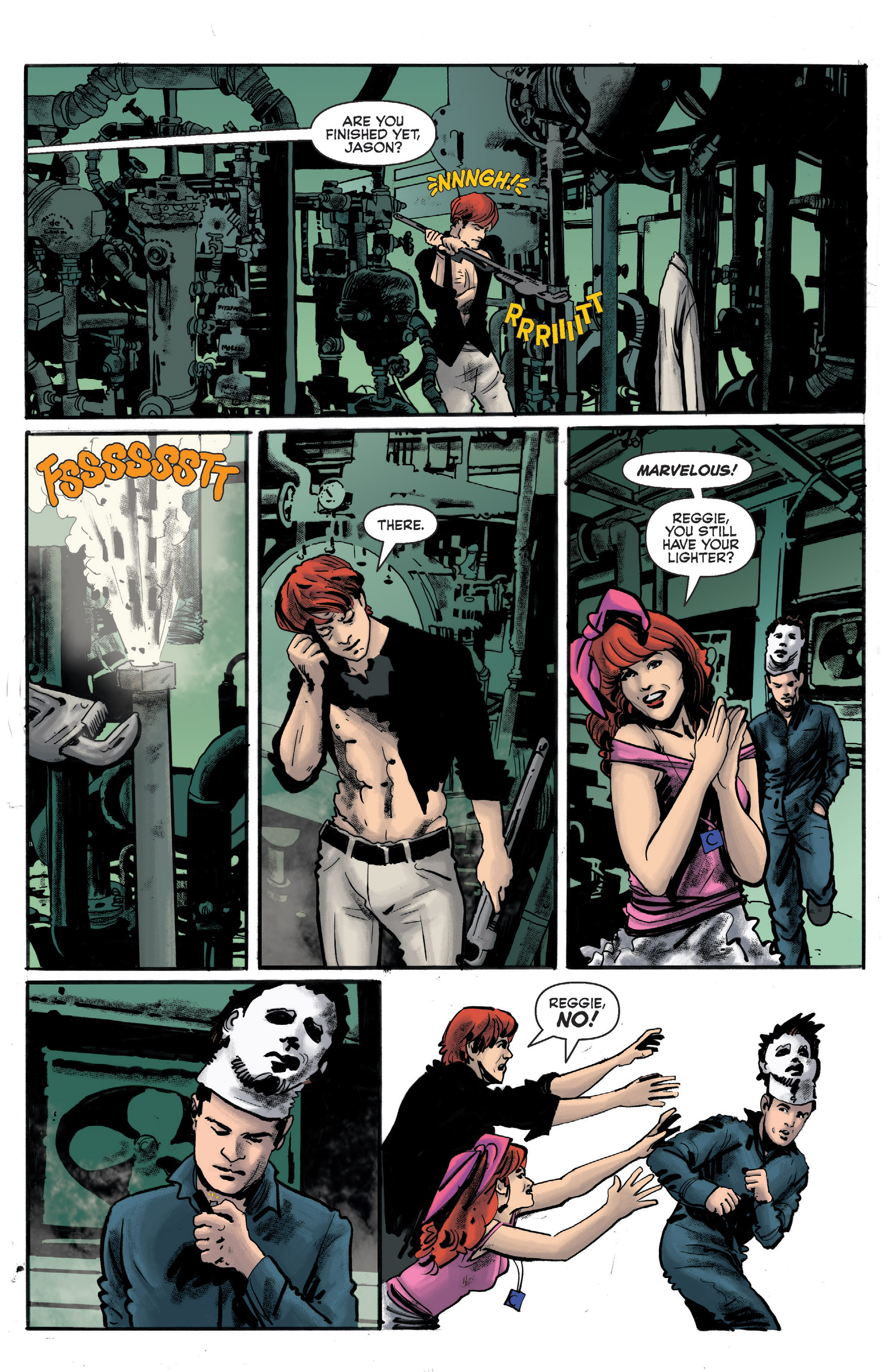 Read online Archie vs. Predator II comic -  Issue #4 - 16