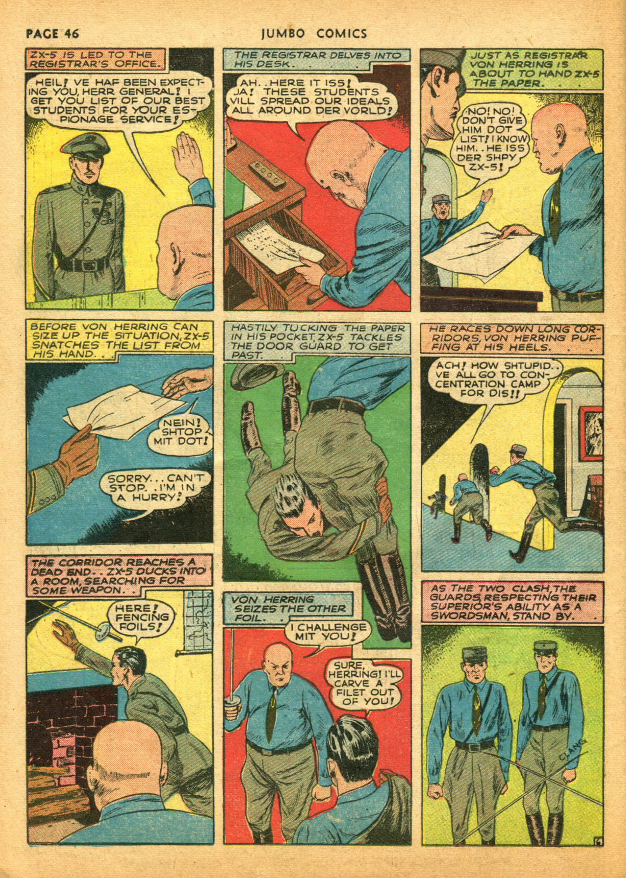 Read online Jumbo Comics comic -  Issue #30 - 48