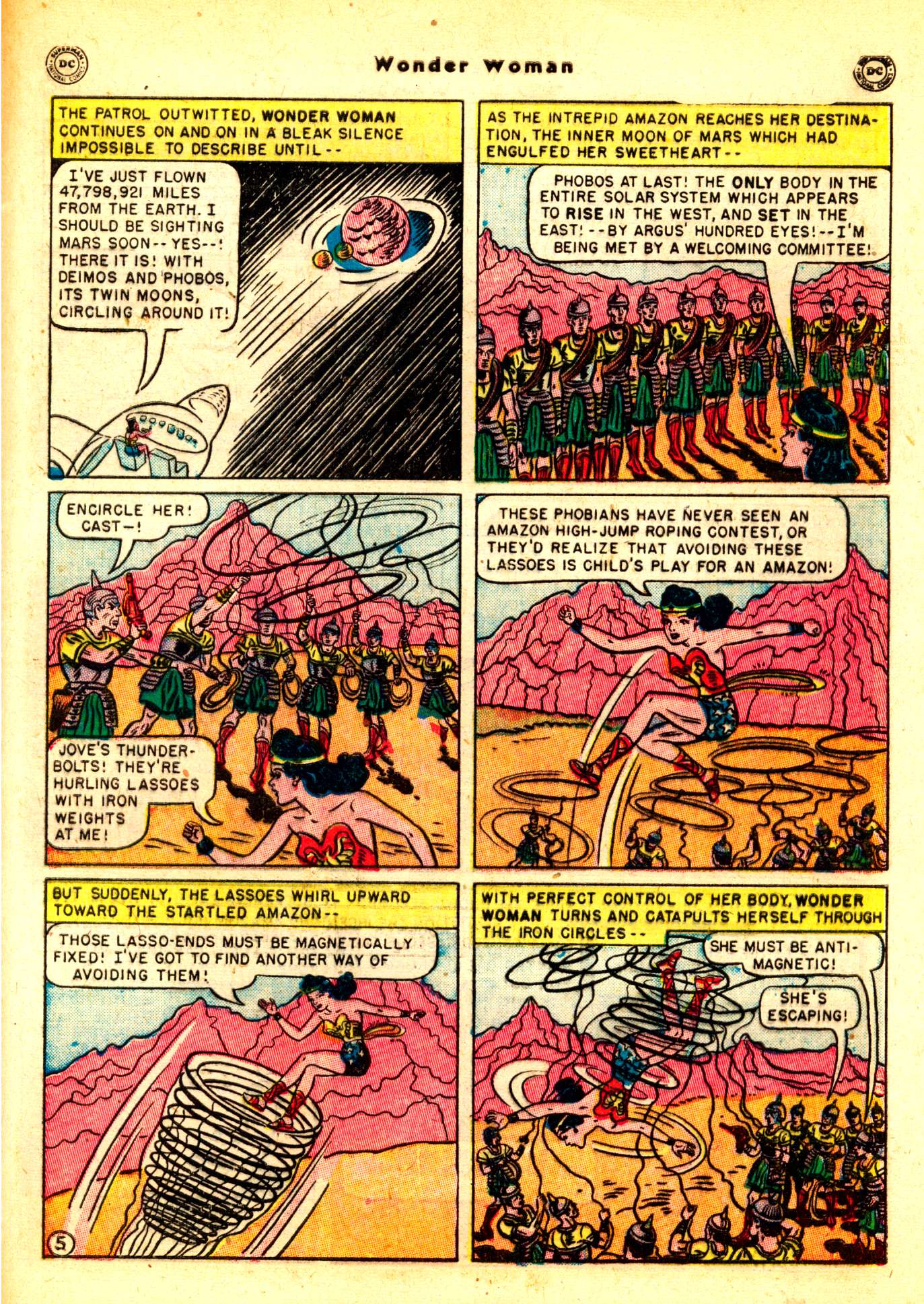 Read online Wonder Woman (1942) comic -  Issue #41 - 43