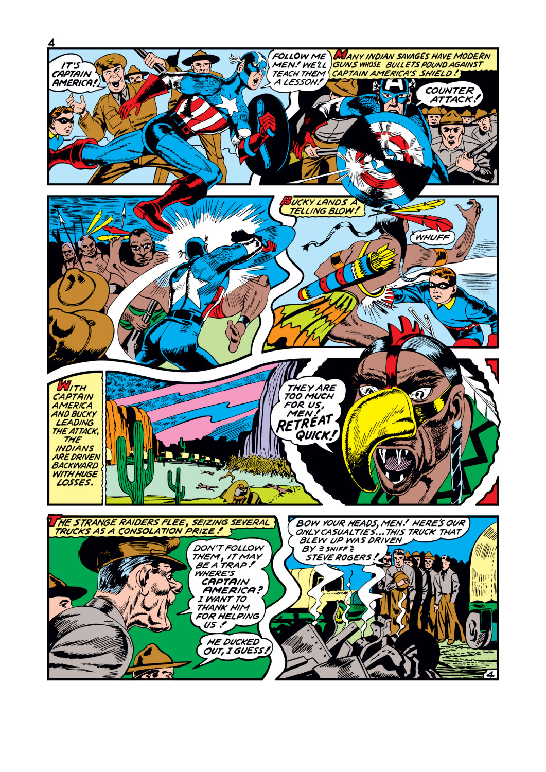 Read online Captain America Comics comic -  Issue #14 - 6