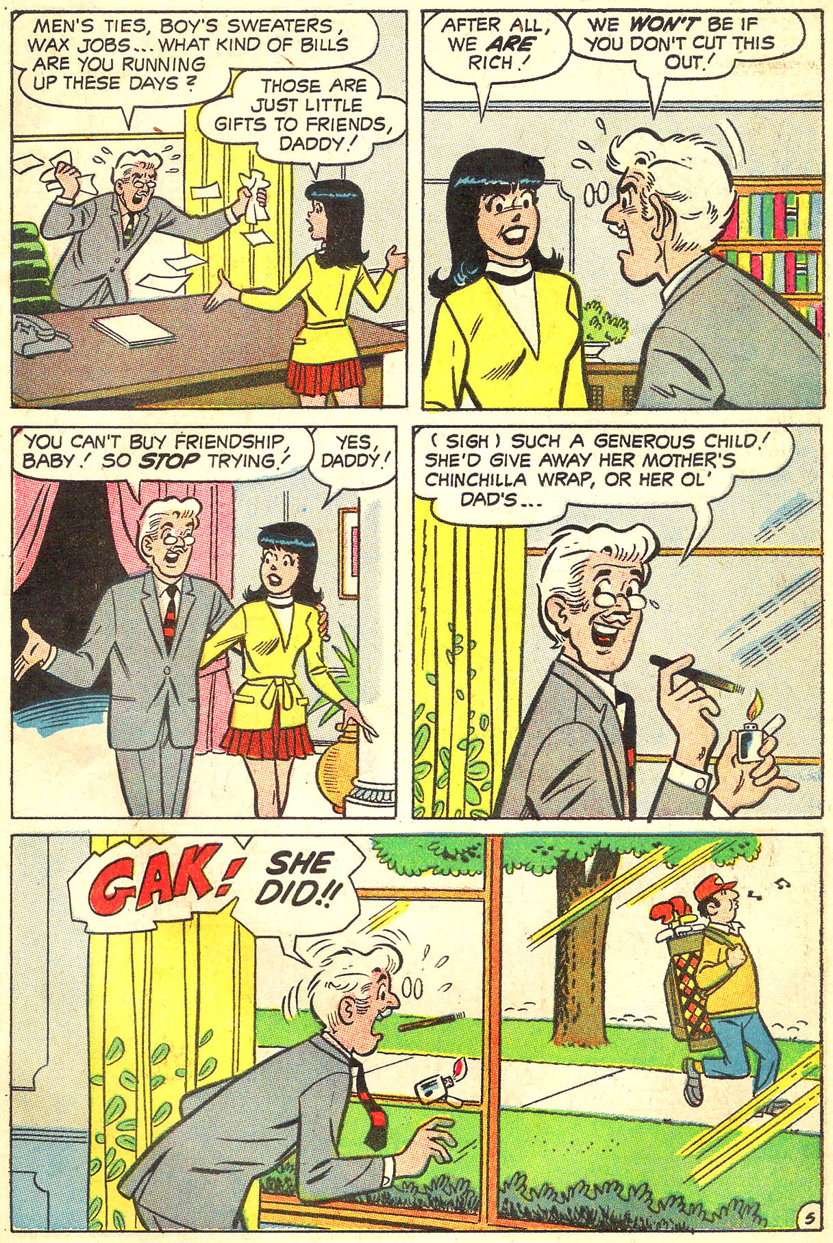 Read online Archie's Girls Betty and Veronica comic -  Issue #158 - 7