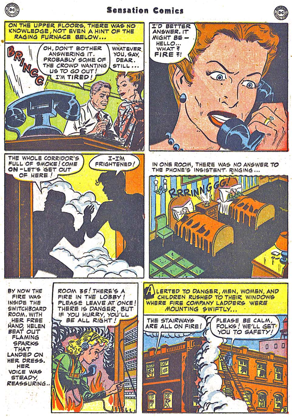 Read online Sensation (Mystery) Comics comic -  Issue #96 - 31
