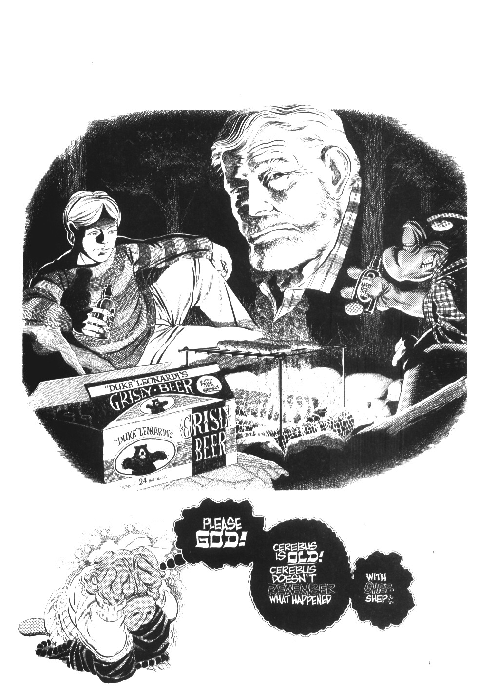 Read online Cerebus comic -  Issue #292 - 4