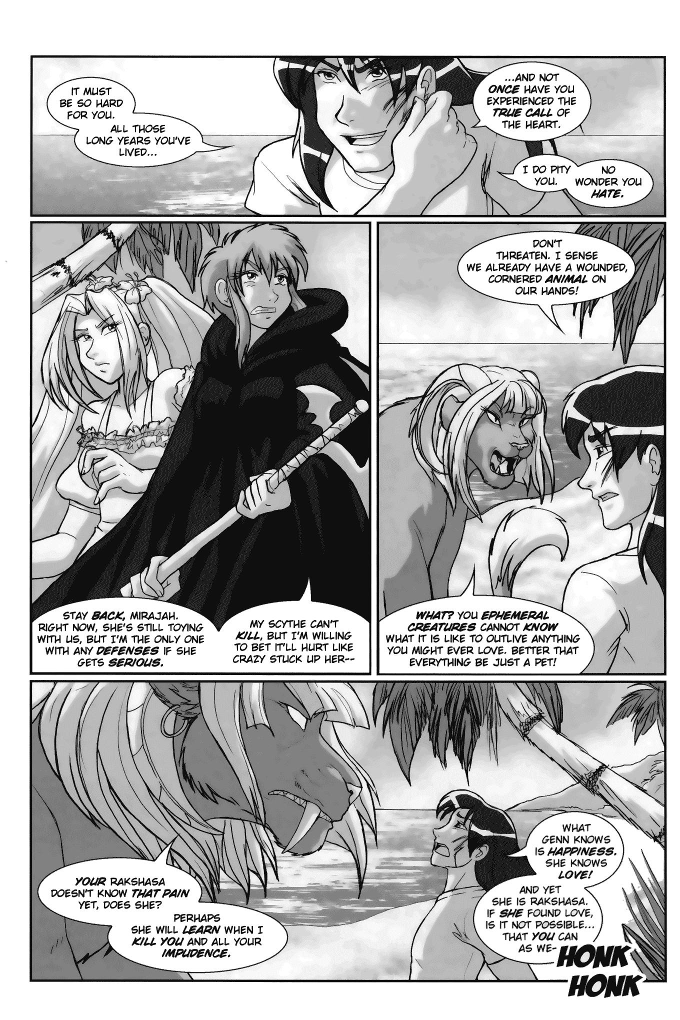 Read online Gold Digger/Ninja High School: Maidens of Twilight comic -  Issue #4 - 17